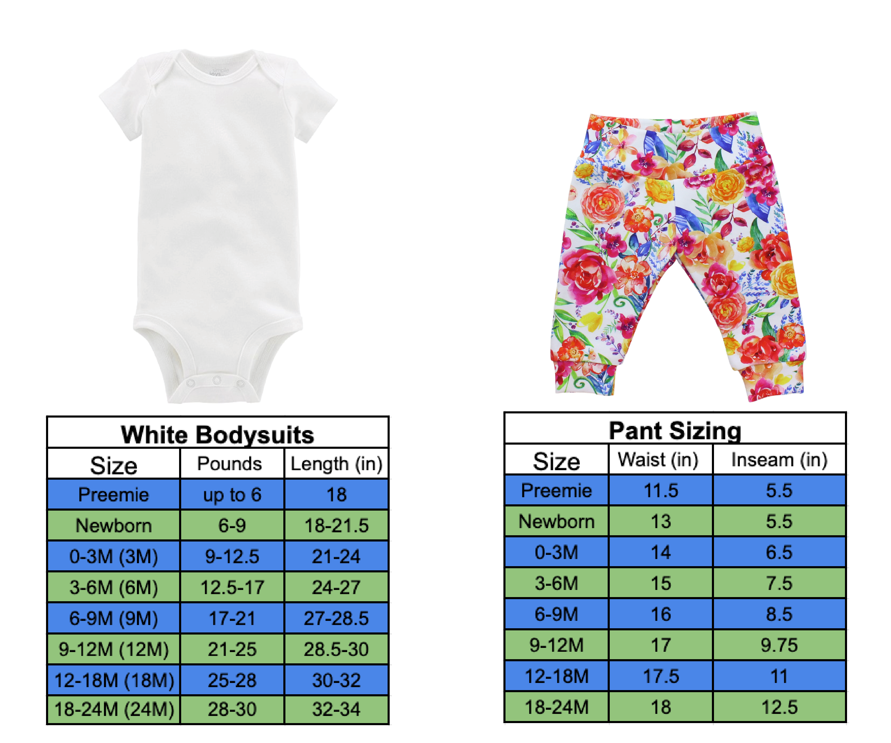 White Floral Baby Girl Outfit