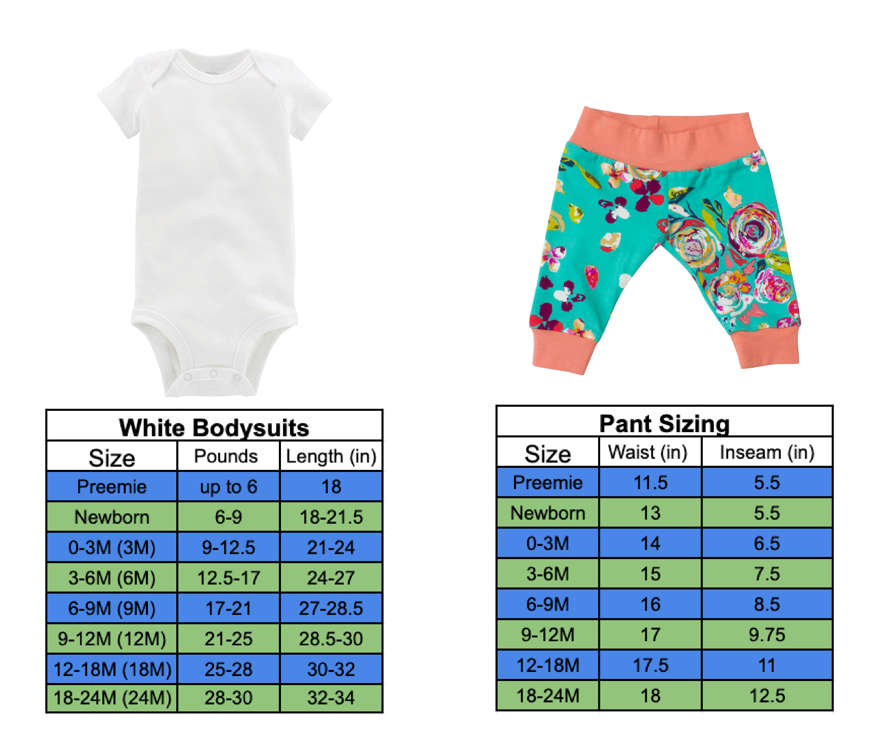 Teal Fall Floral Baby Girl Outfit