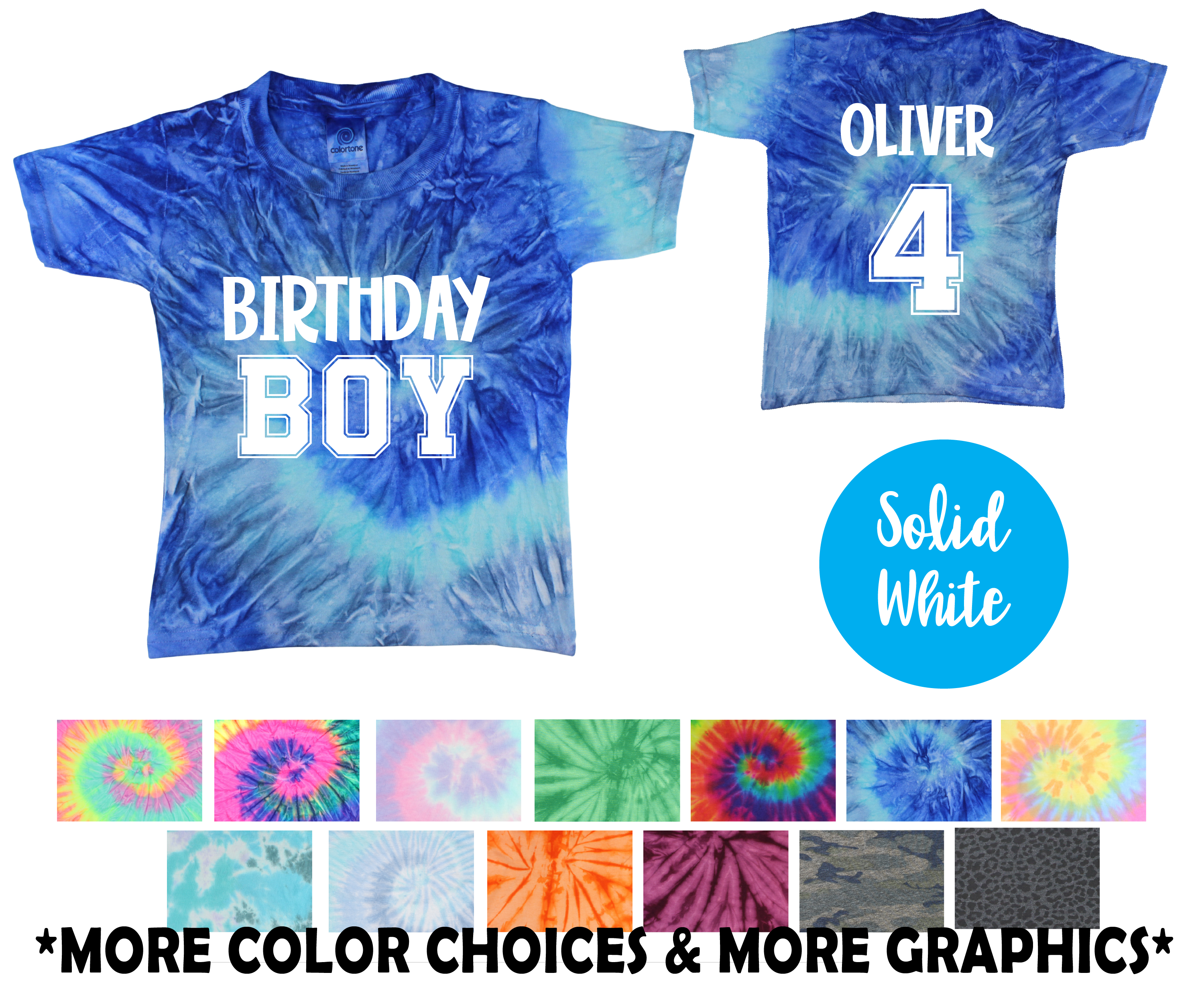 Customizable Birthday Boy Shirt