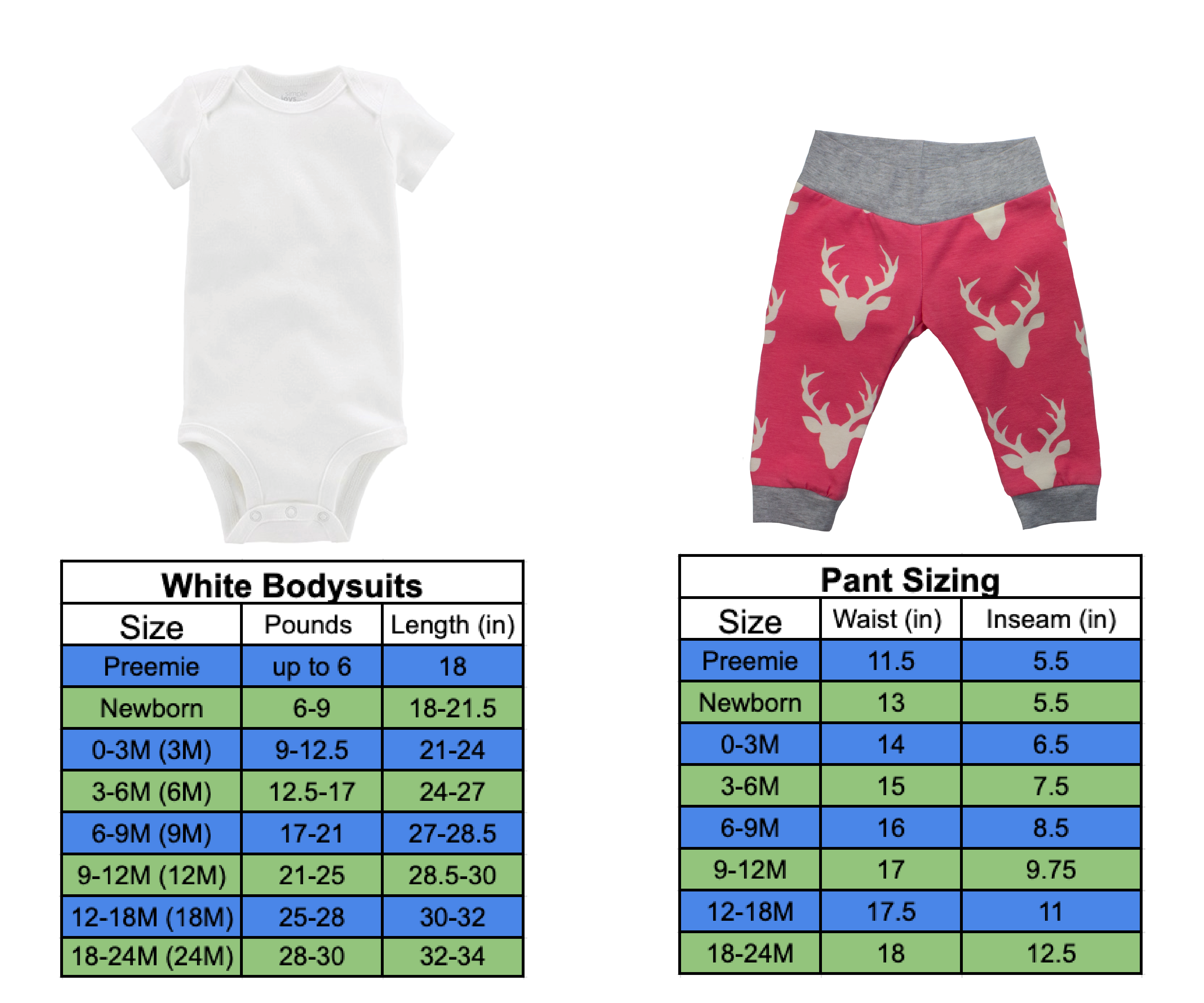 Pink Deer Baby Girl Outfit