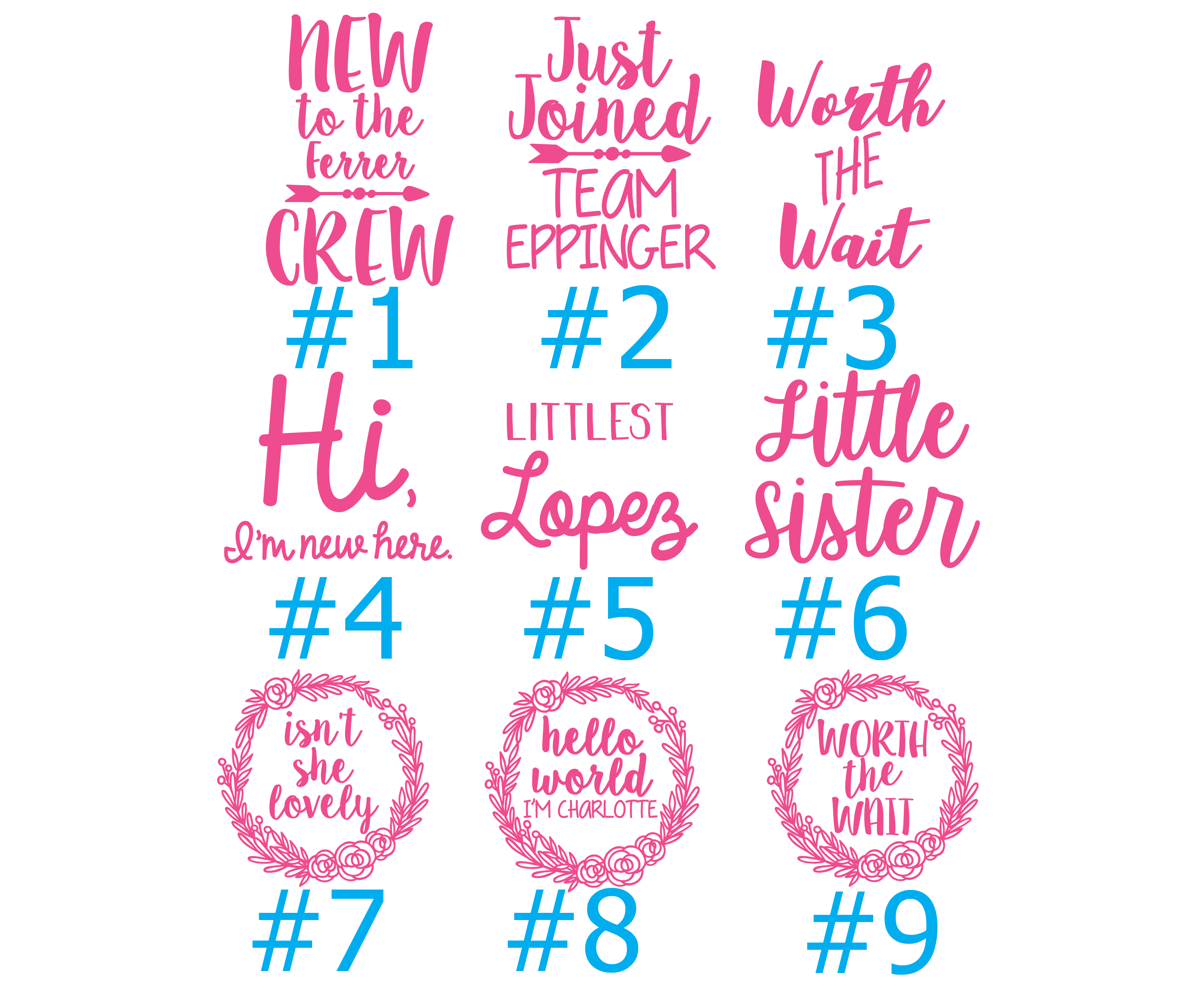 Green Floral Baby Girl Outfit