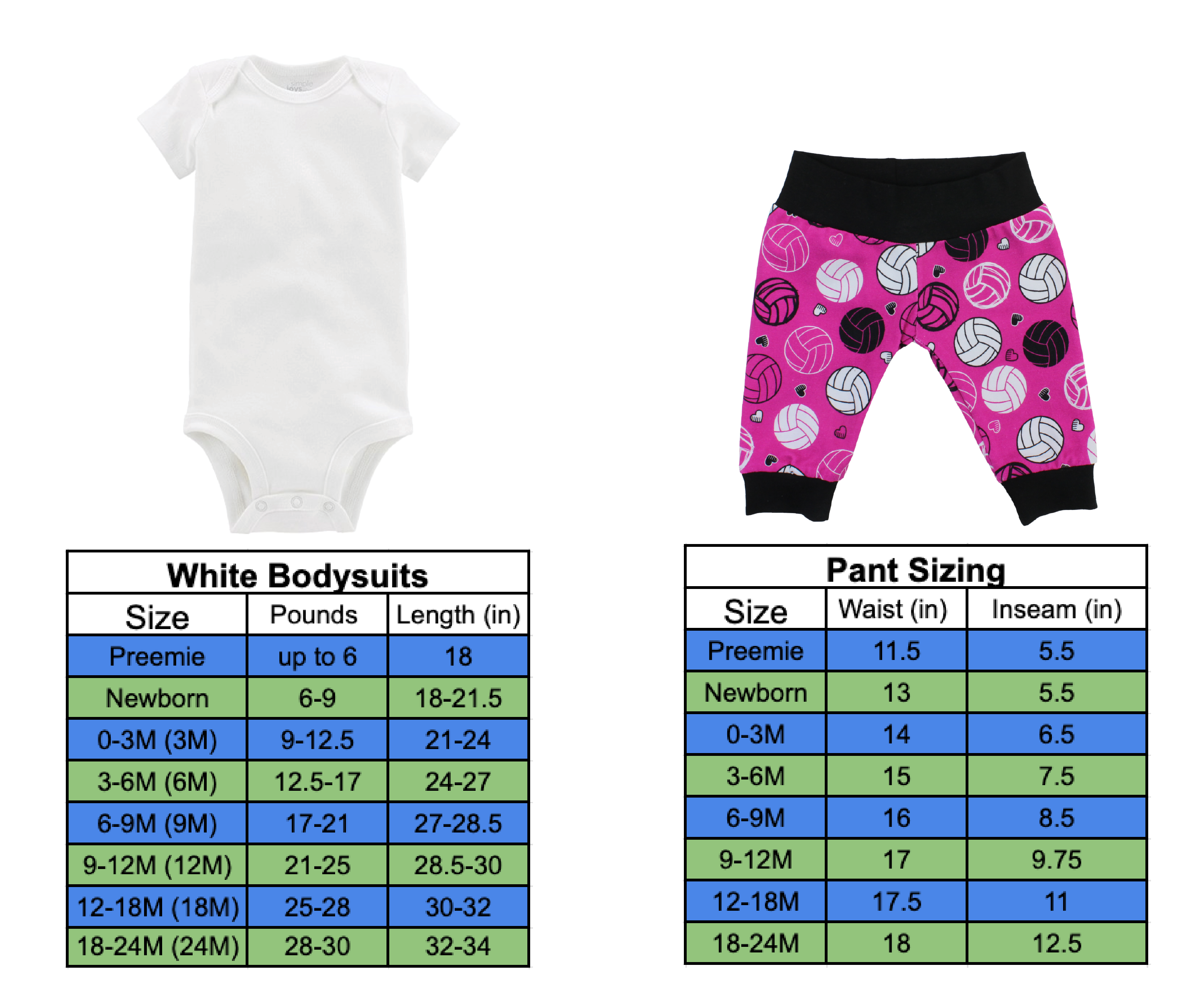 Pink Volleyball Baby Girl Outfit