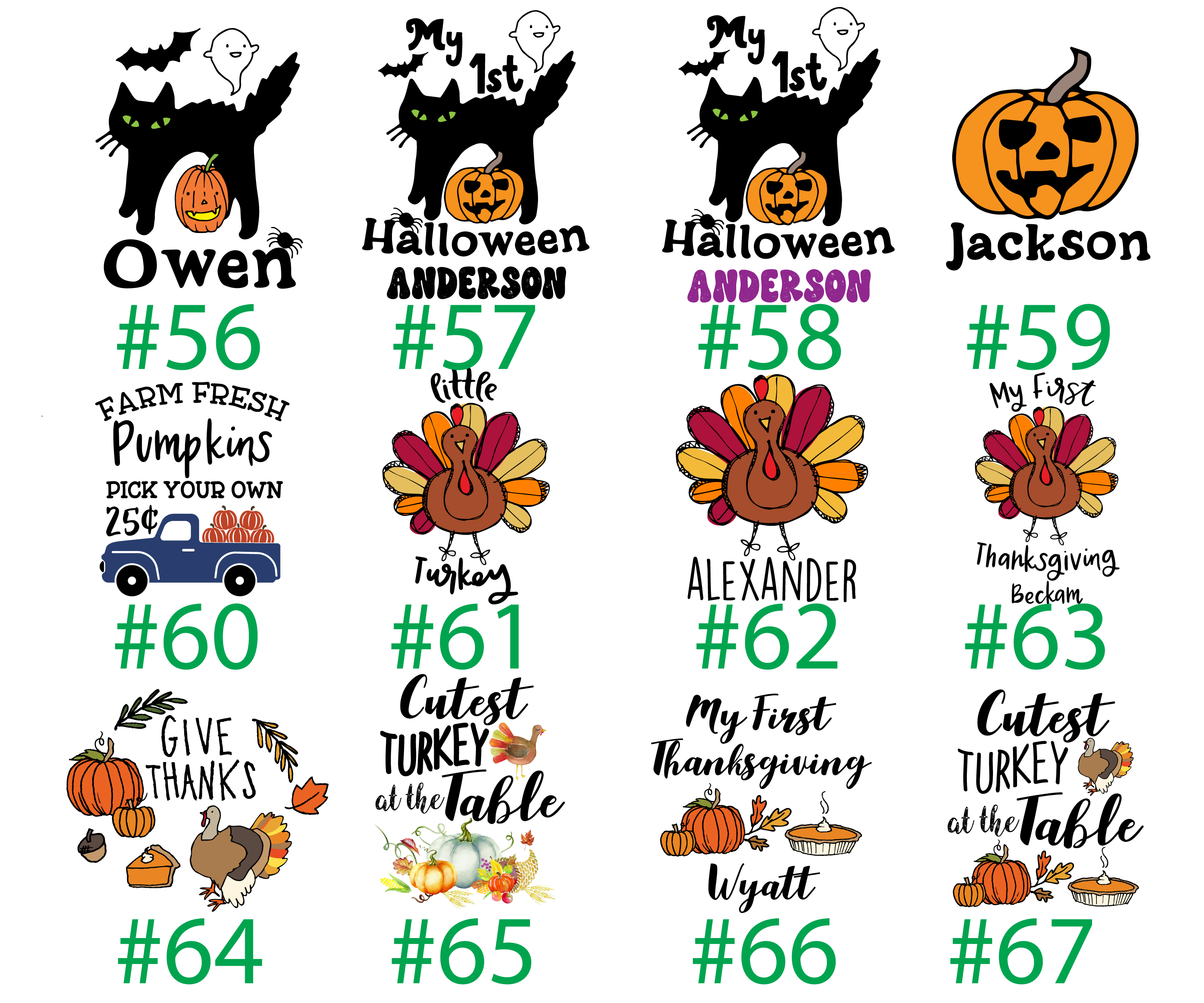 Fall Digger Doodle Pumpkin Baby Boy Fall Outfit