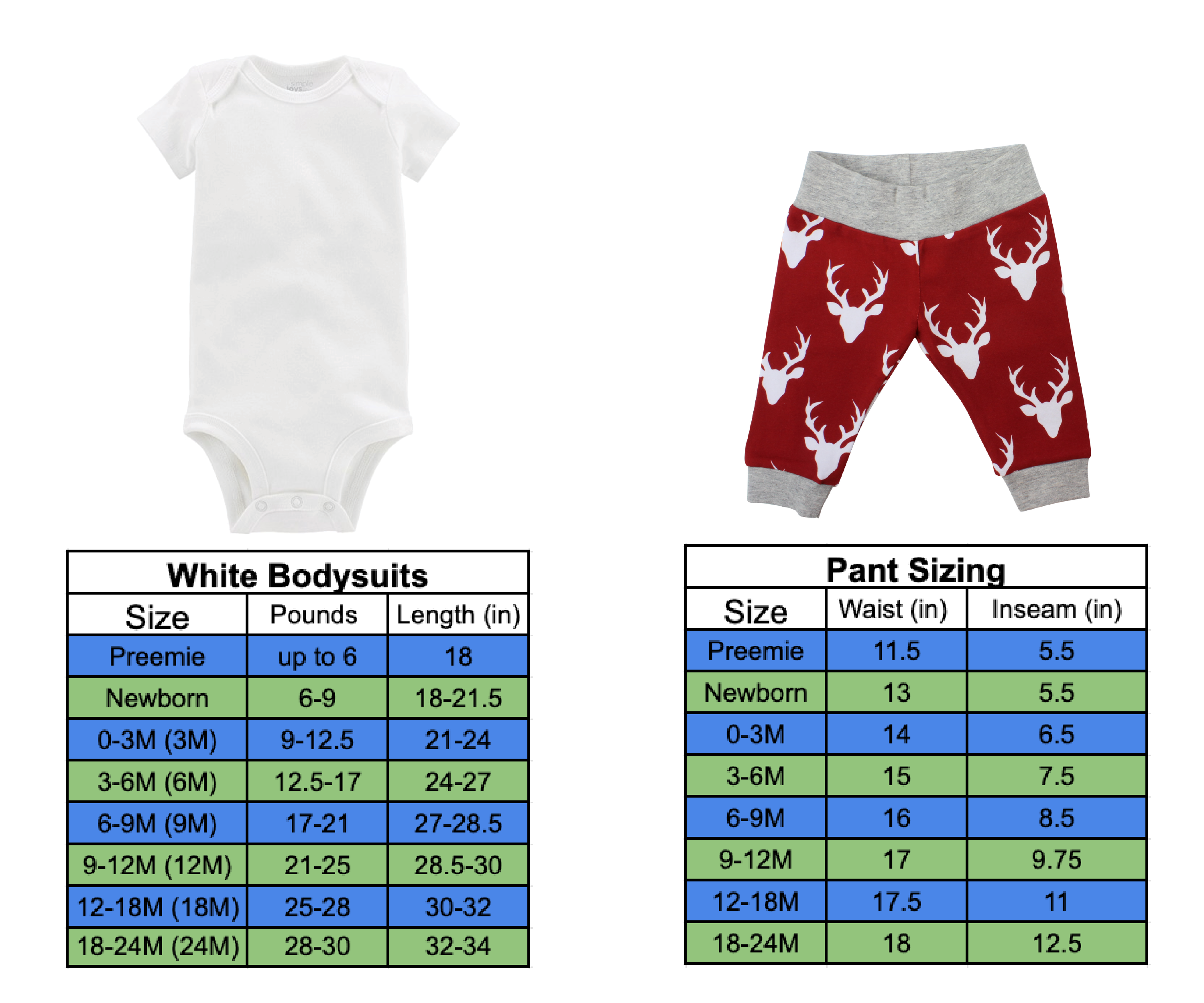 Red Deer Baby Boy Outfit