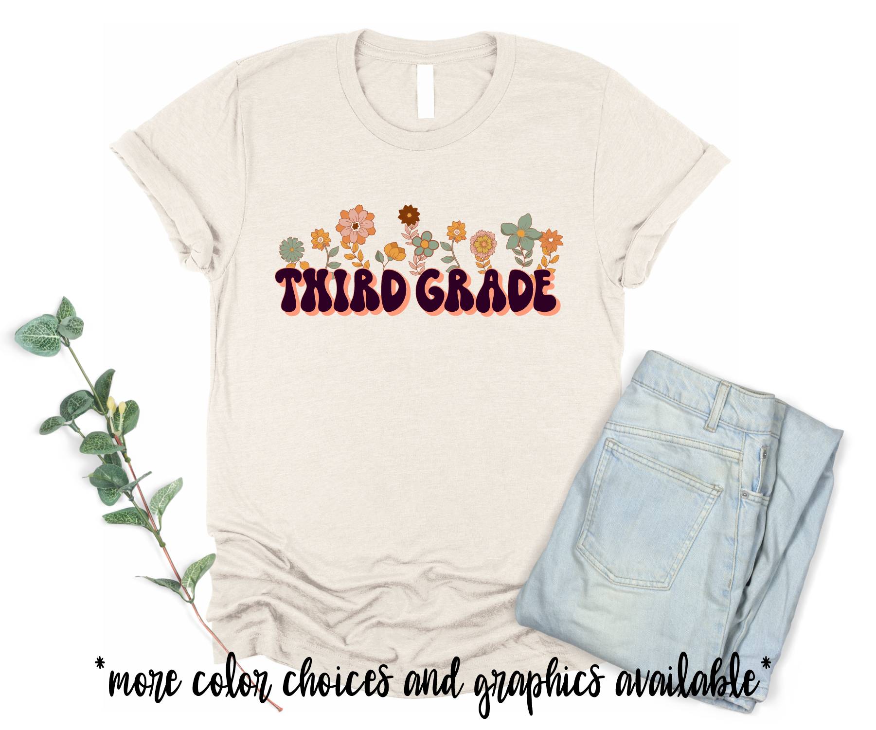Customizable Grade Back to School Shirt