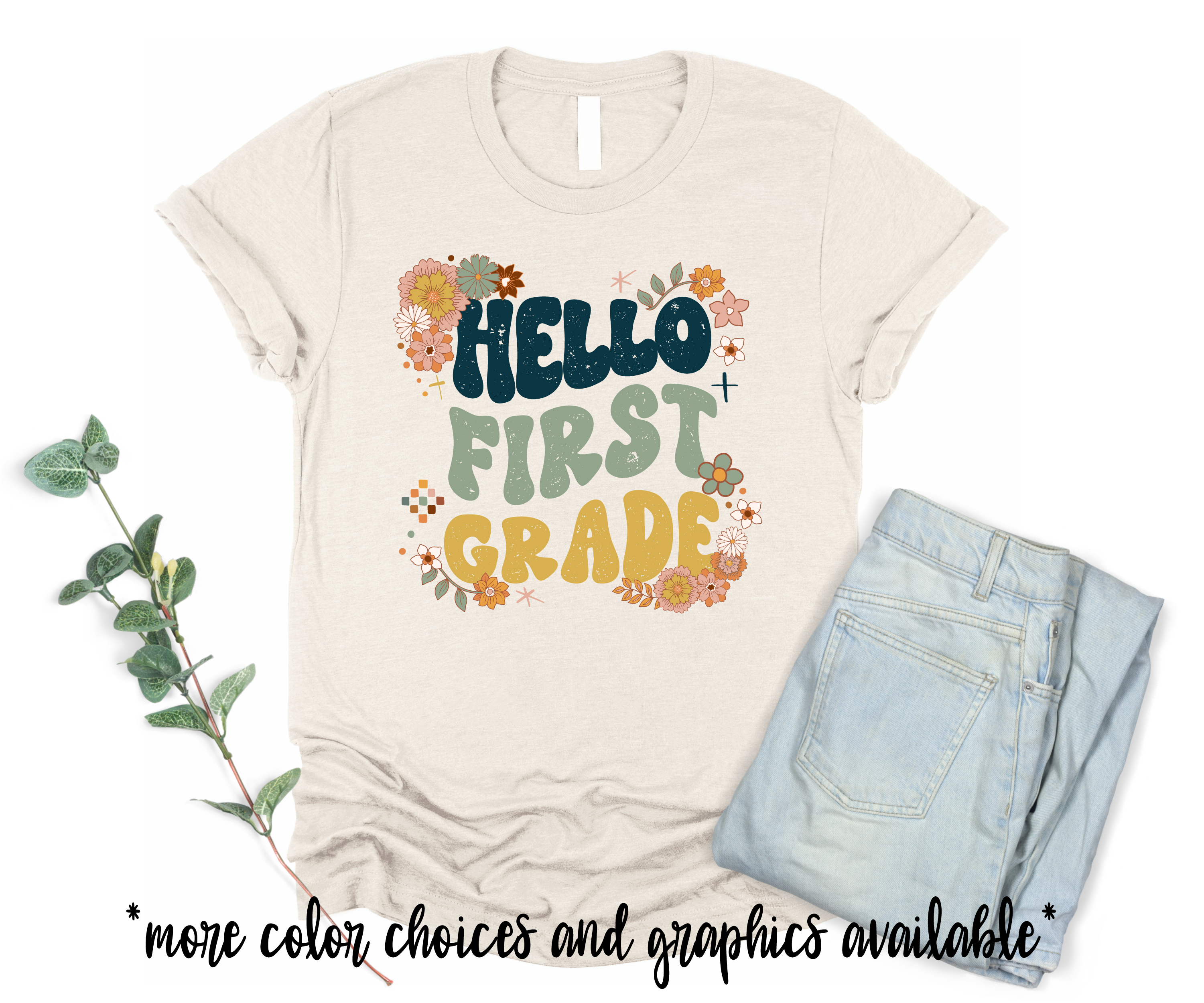 Customizable Grade Back to School Shirt