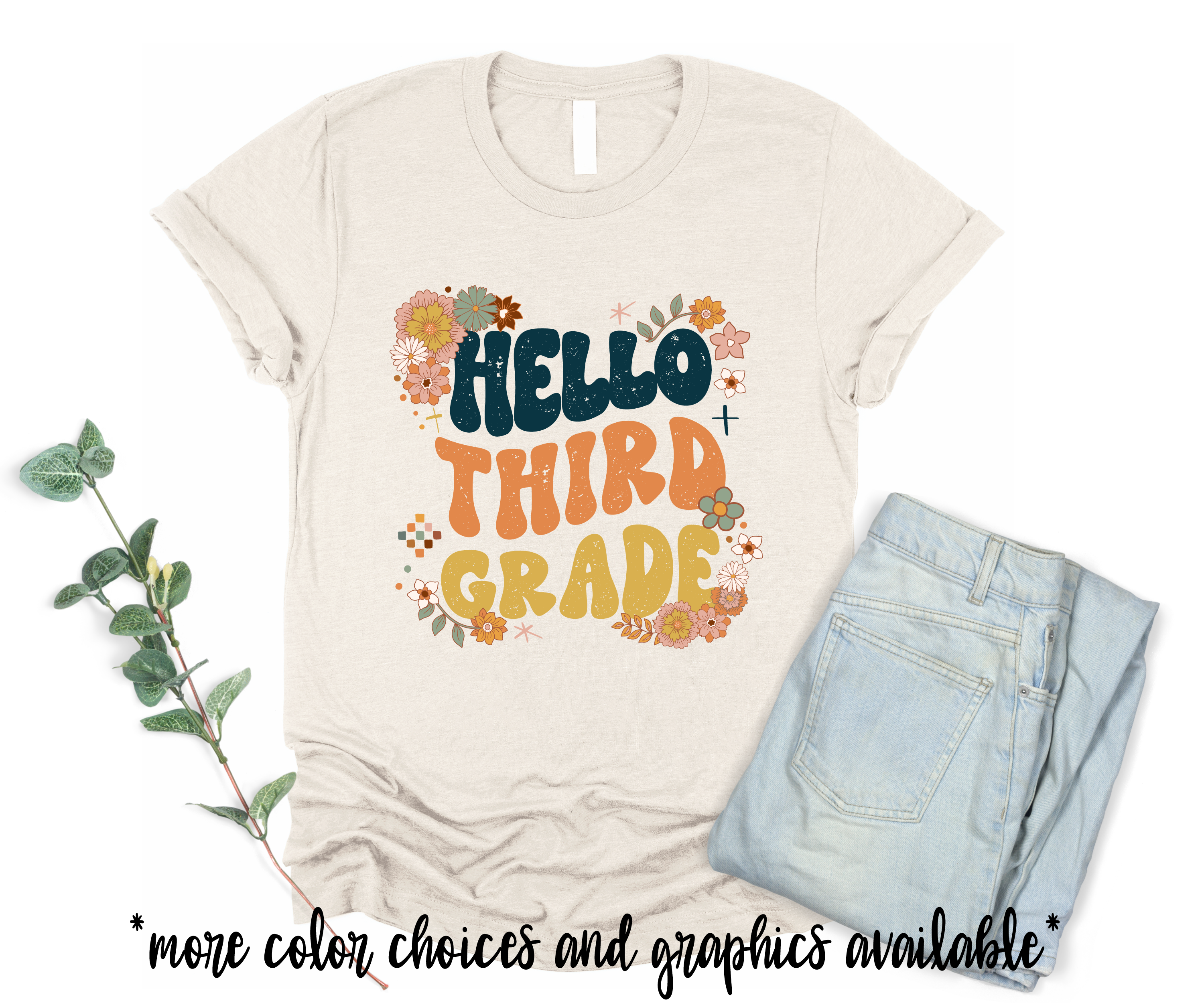 Customizable Grade Back to School Shirt