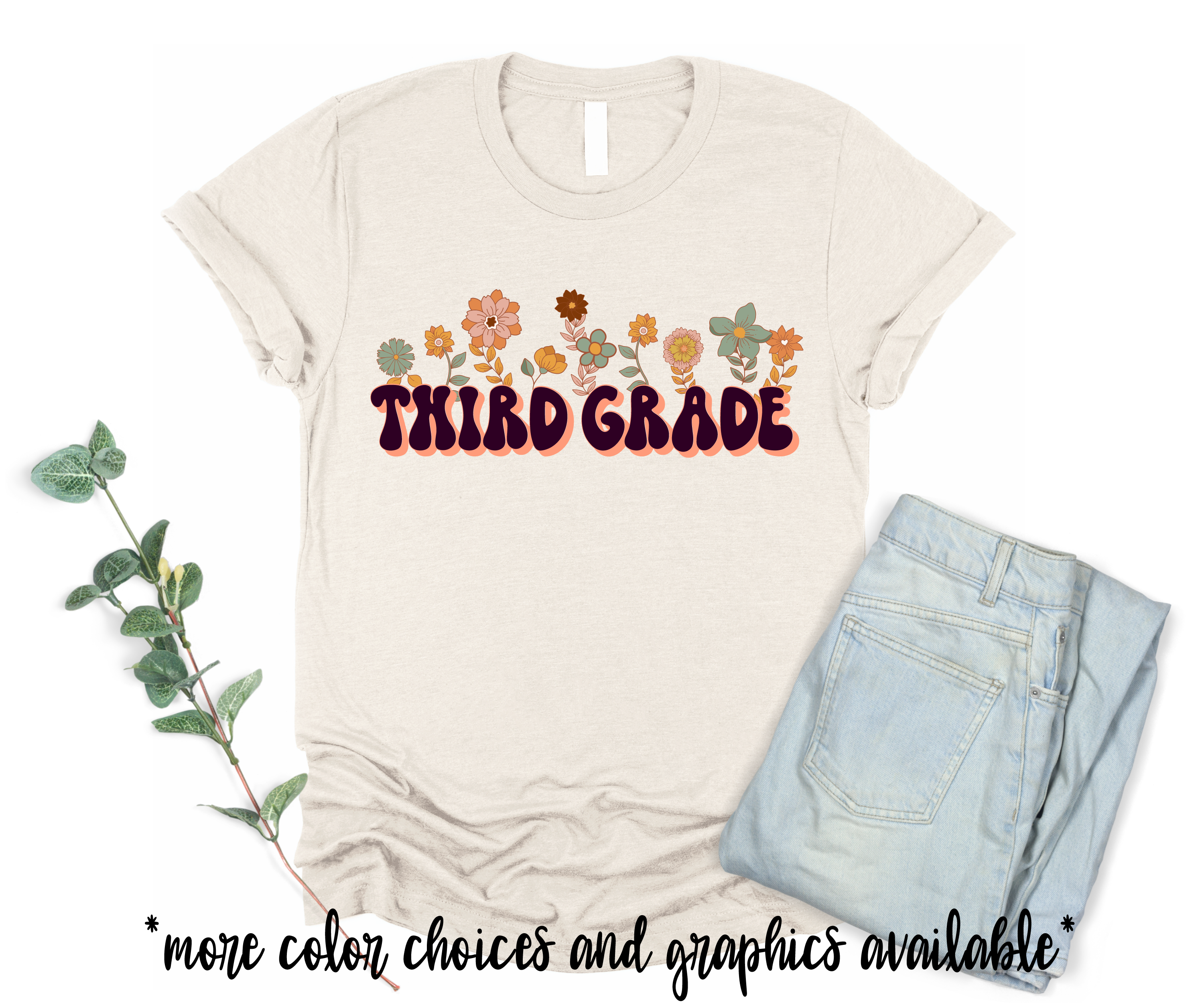 Customizable Grade Back to School Shirt