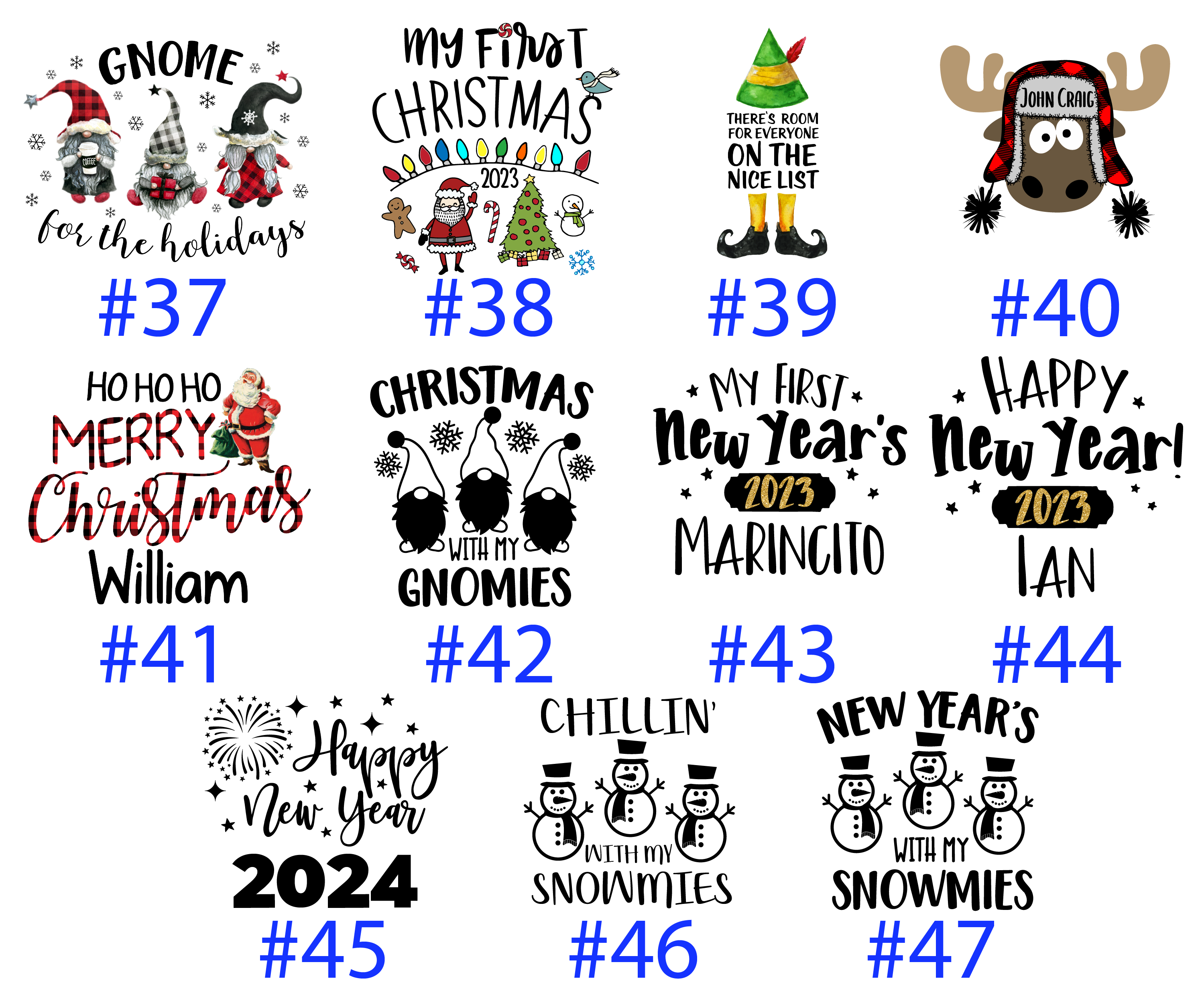 Happy New Year Raglan Shirt Unisex Kid Shirt Infant Toddler Youth