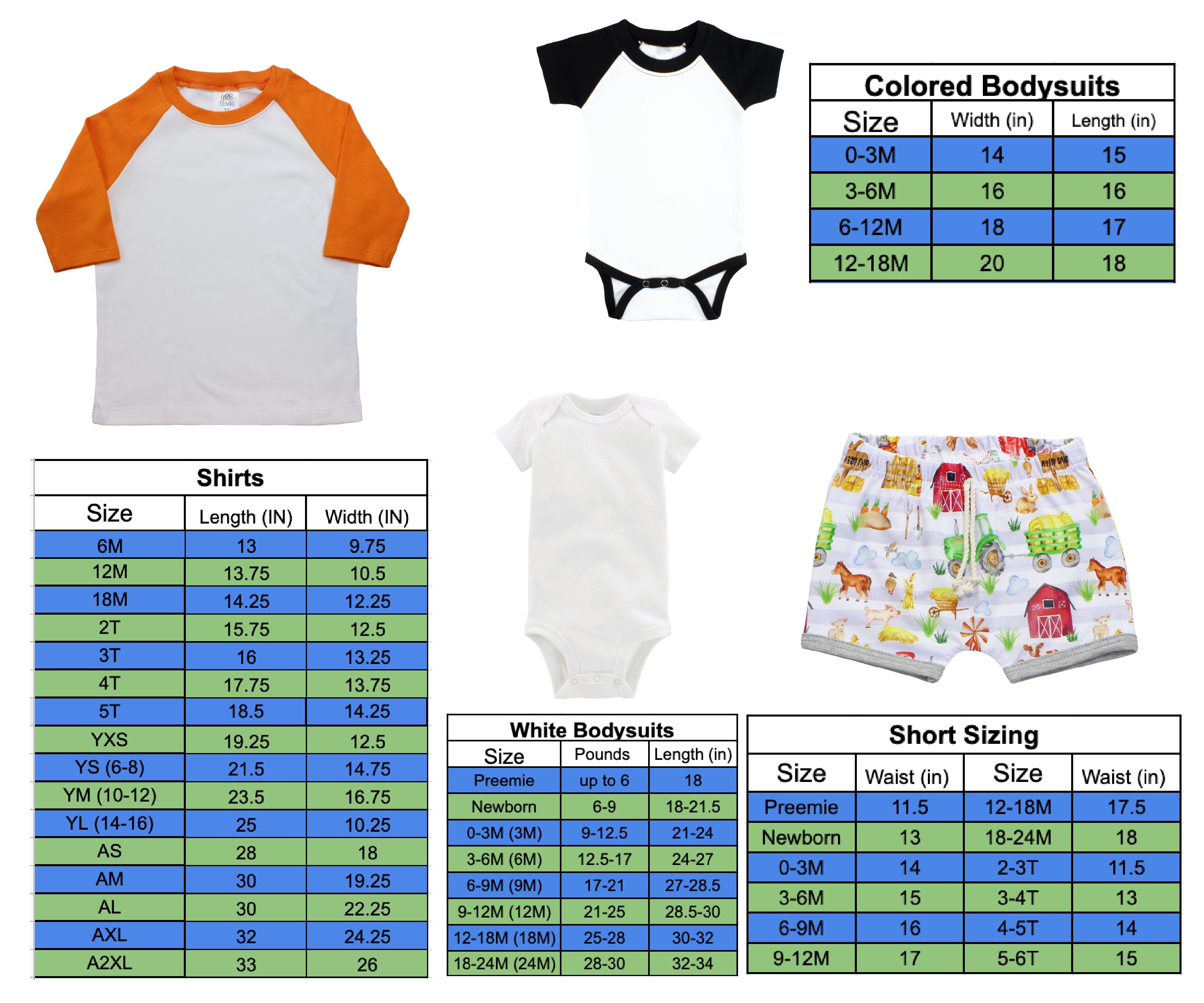 Farm Boy Toddler Short Outfit