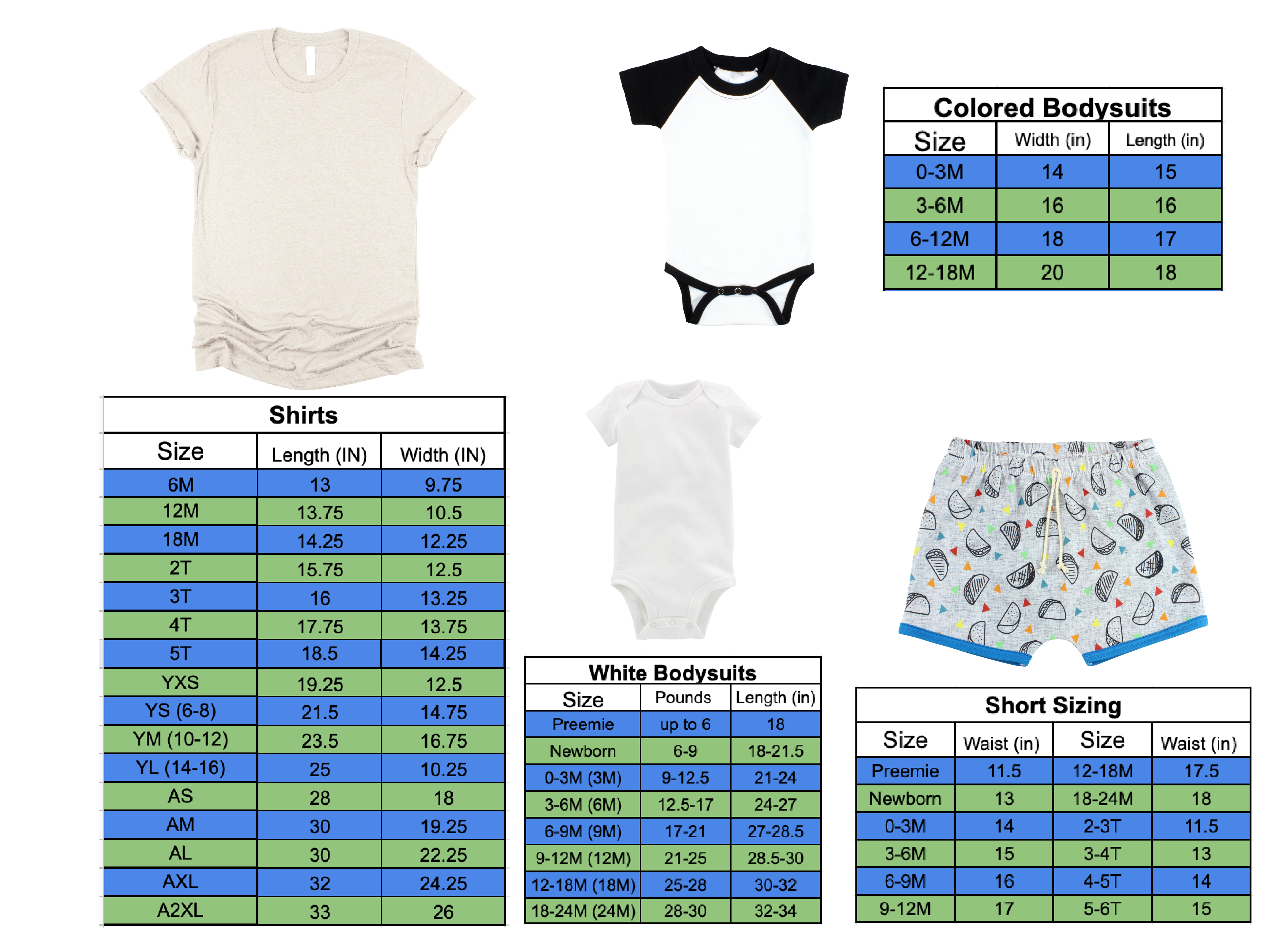Taco Baby Boy Short Outfit