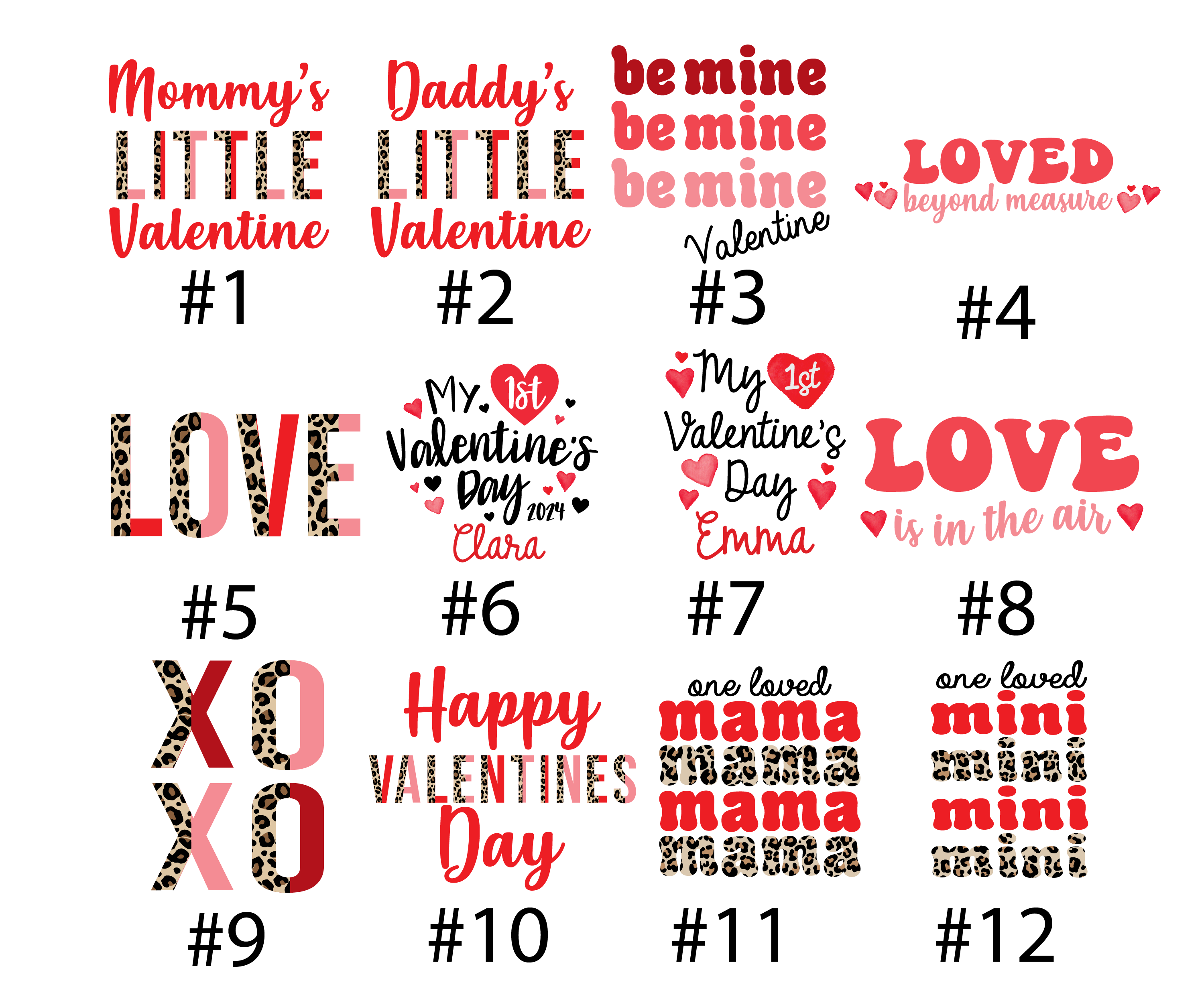 Be Mine Valentine's Day Girl Baby Outfit