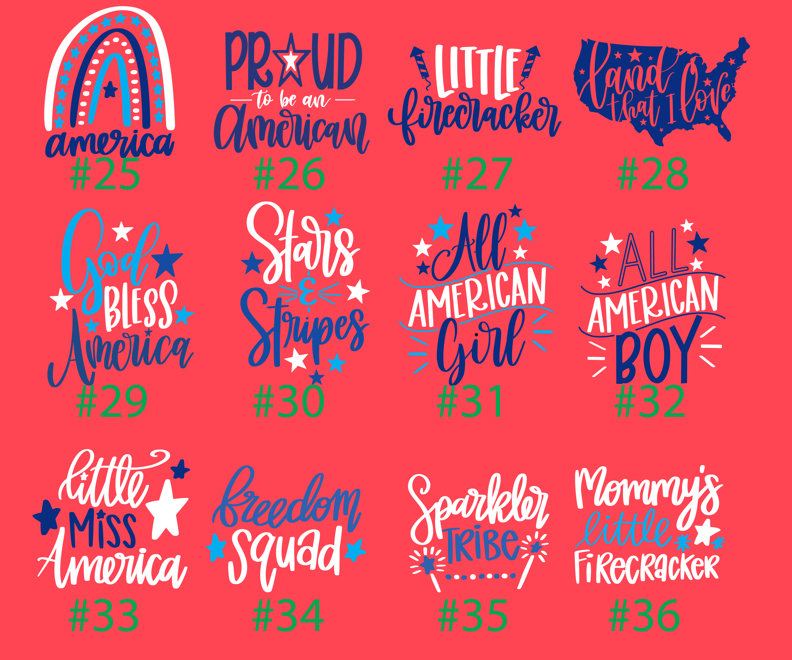 Faith Family Fireworks 4th of July Tee Independence Day Celebration Shirt