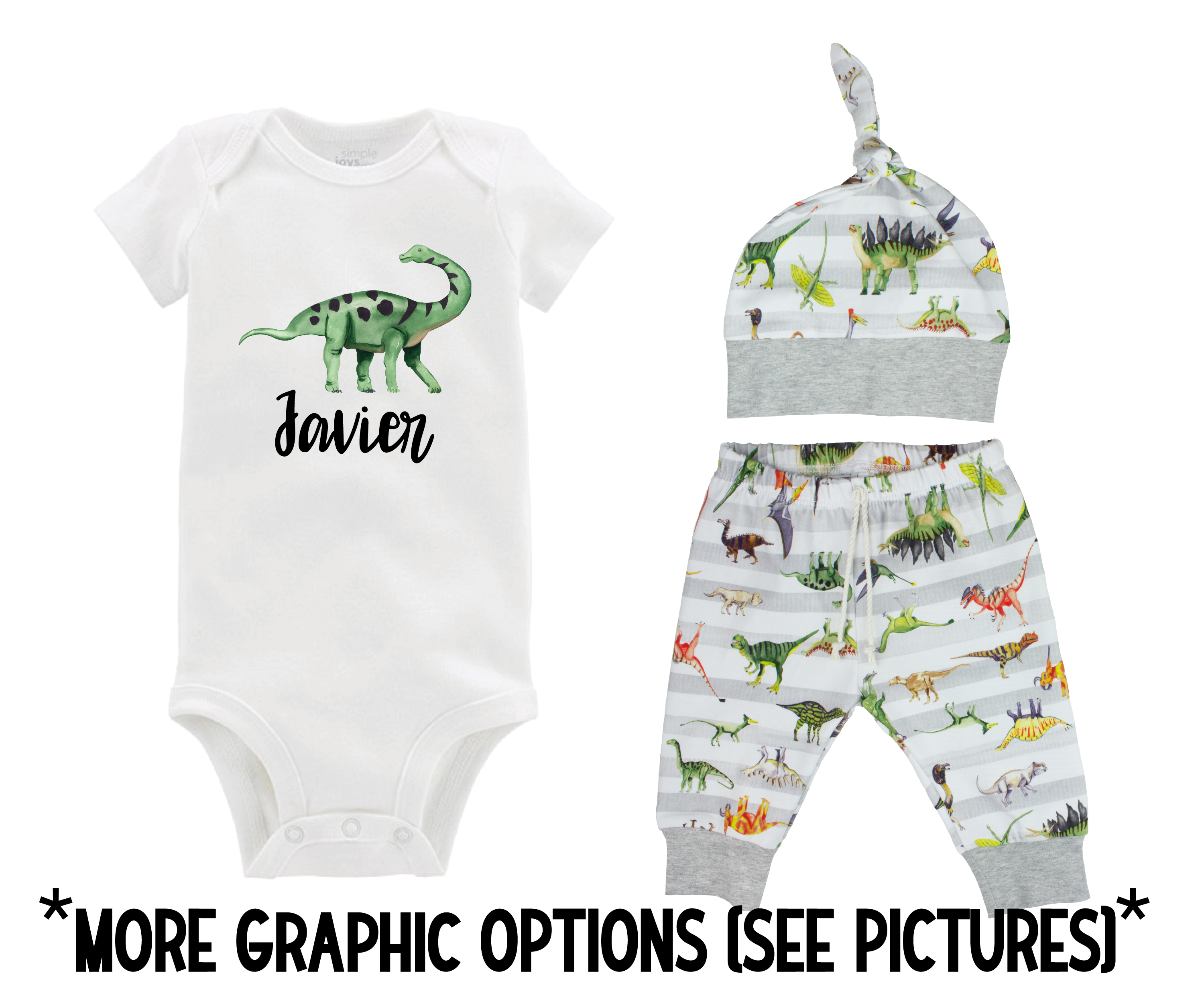 Dinosaur Baby Outfit