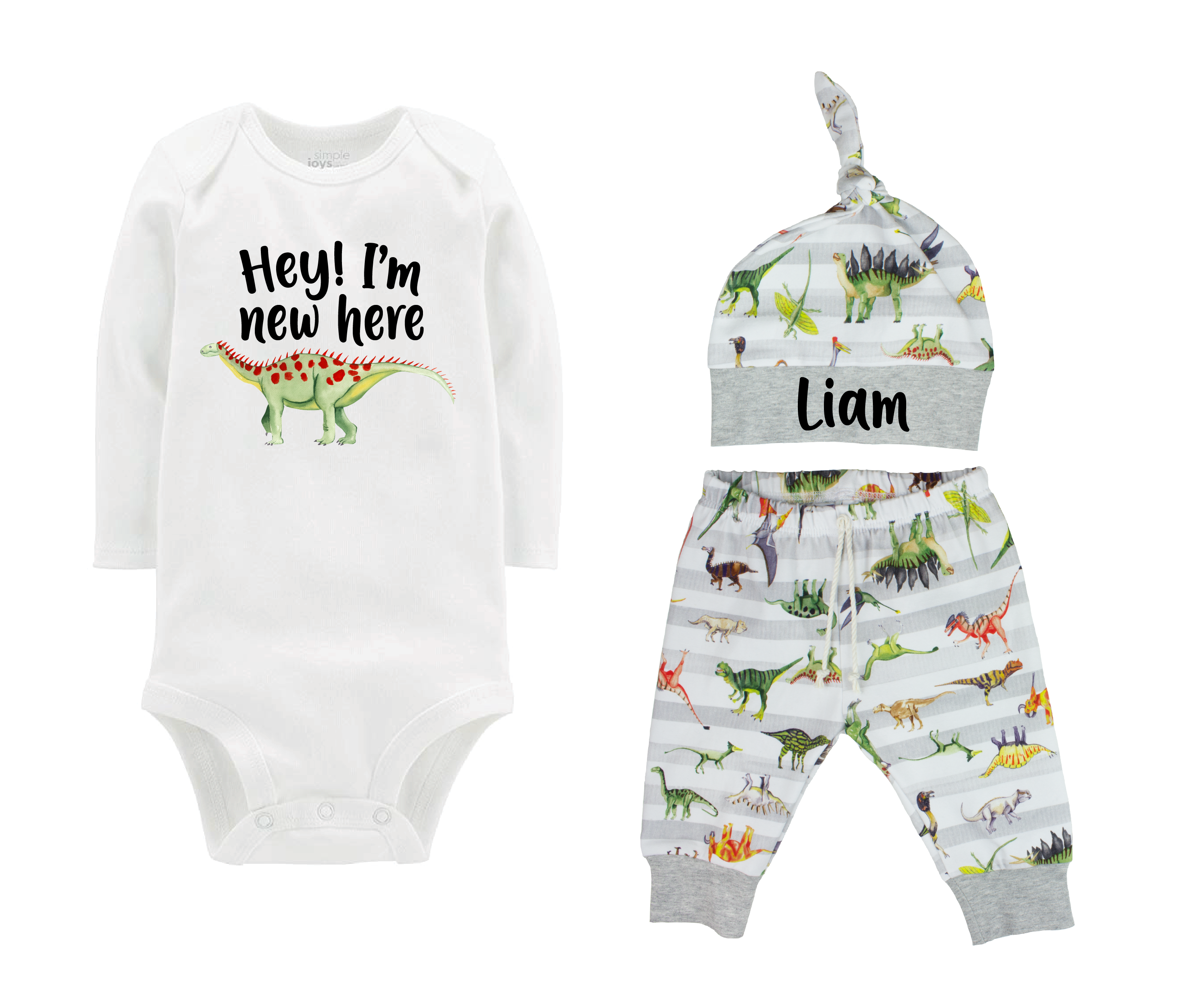 Dinosaur Baby Outfit