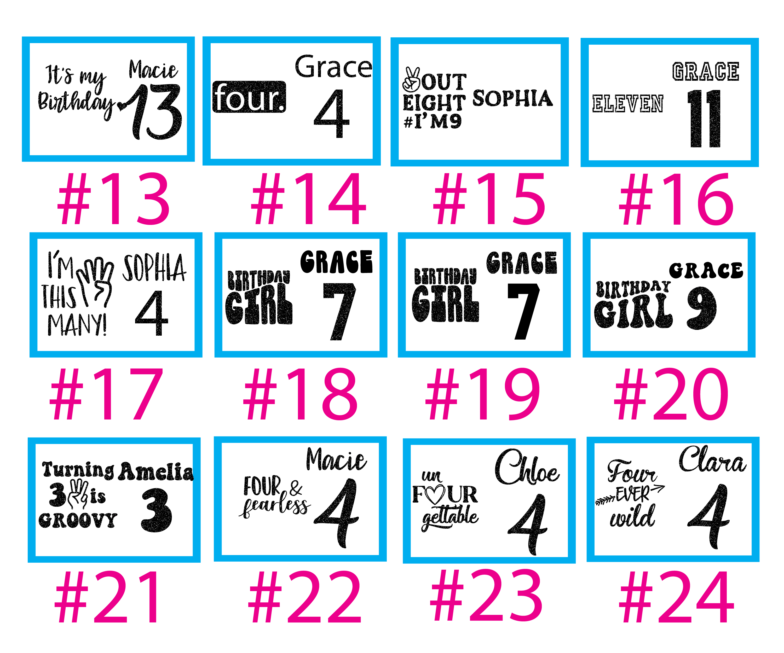 Personalized Birthday Girl Shirt