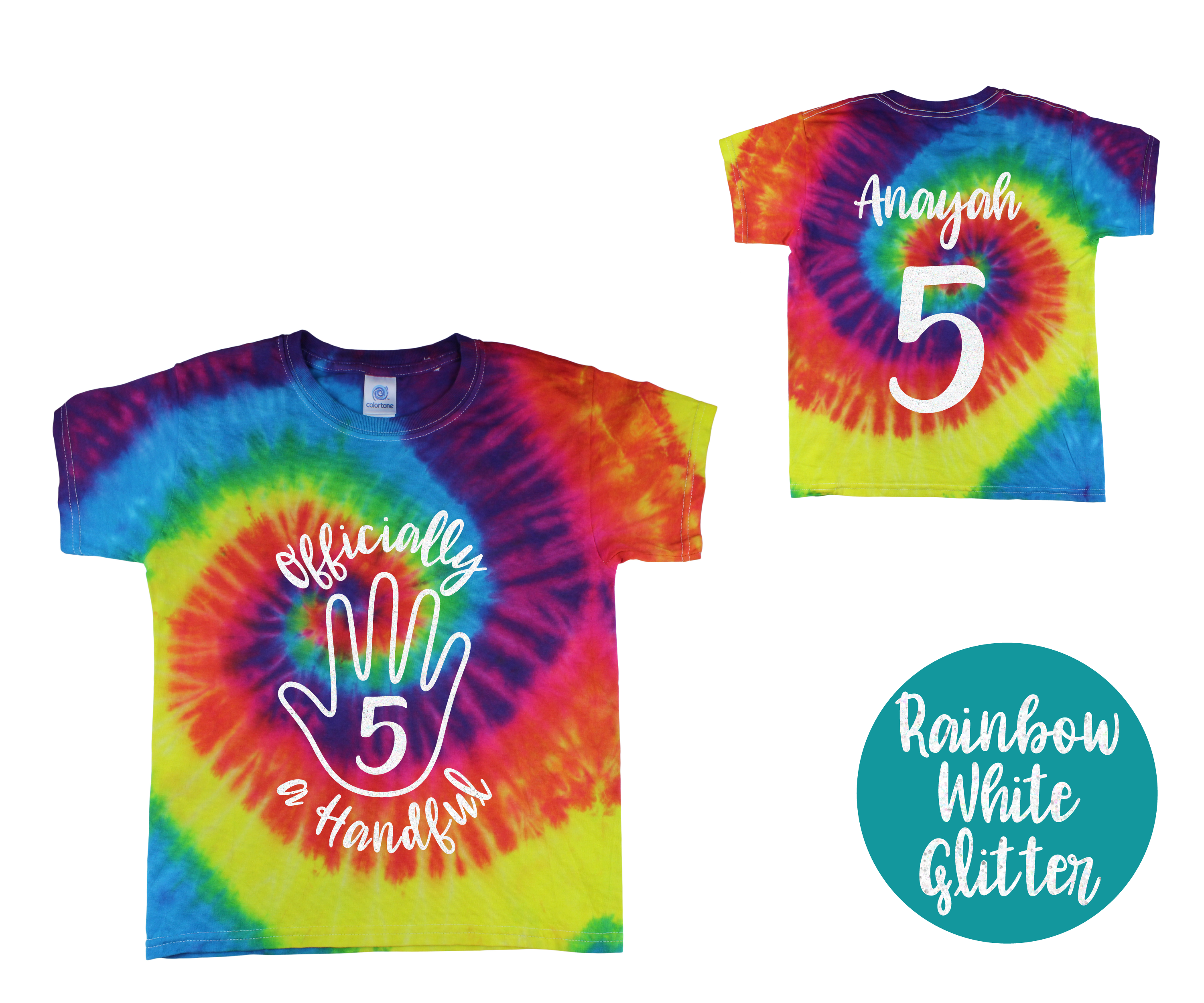 Peace Out Single Digits Customizable Birthday Shirt