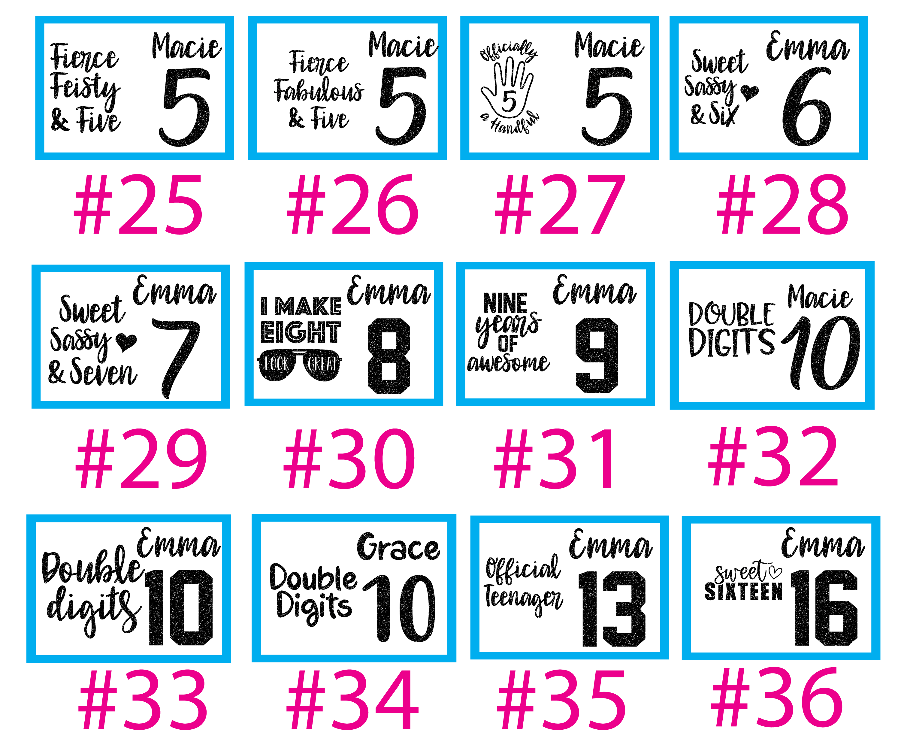 Peace Out Single Digits Customizable Birthday Shirt