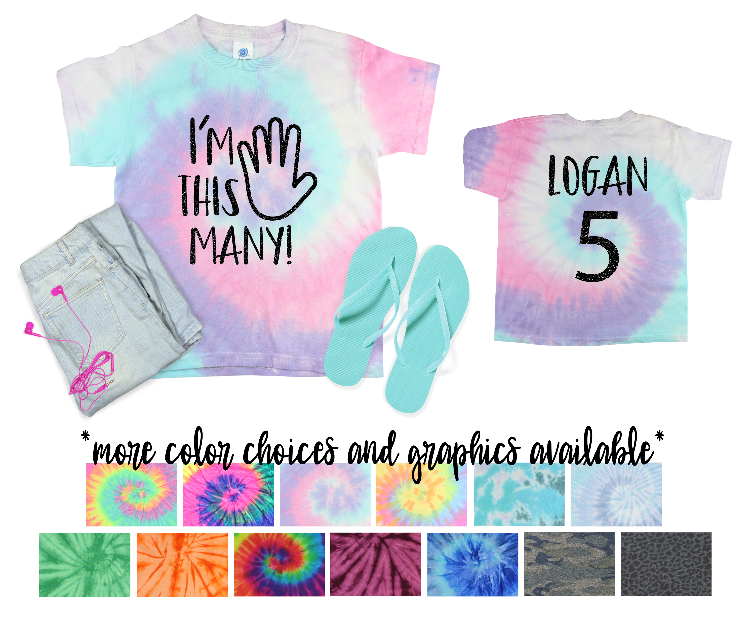 Peace Out Single Digits Customizable Birthday Shirt
