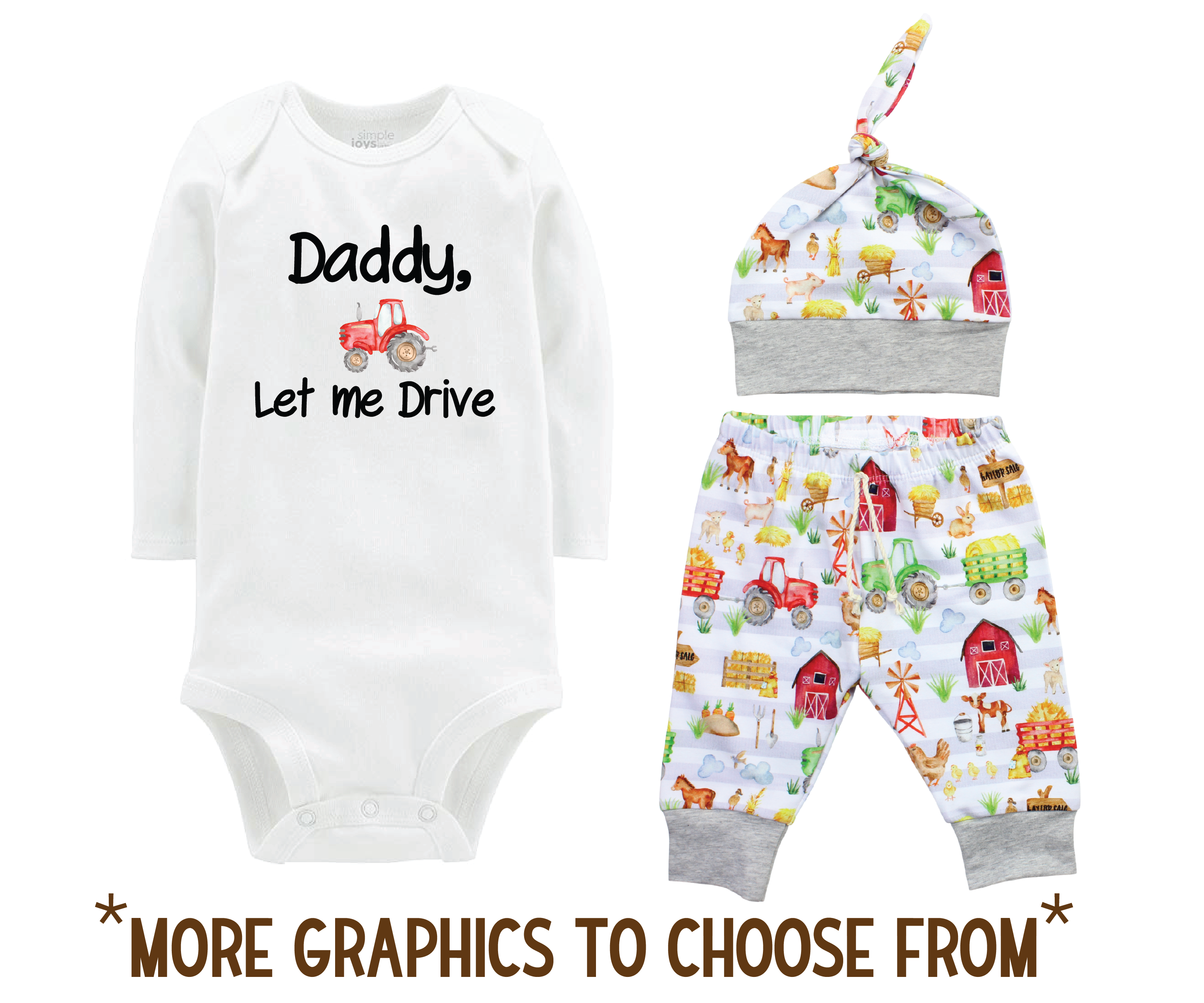 Farm Baby Boy Outfit