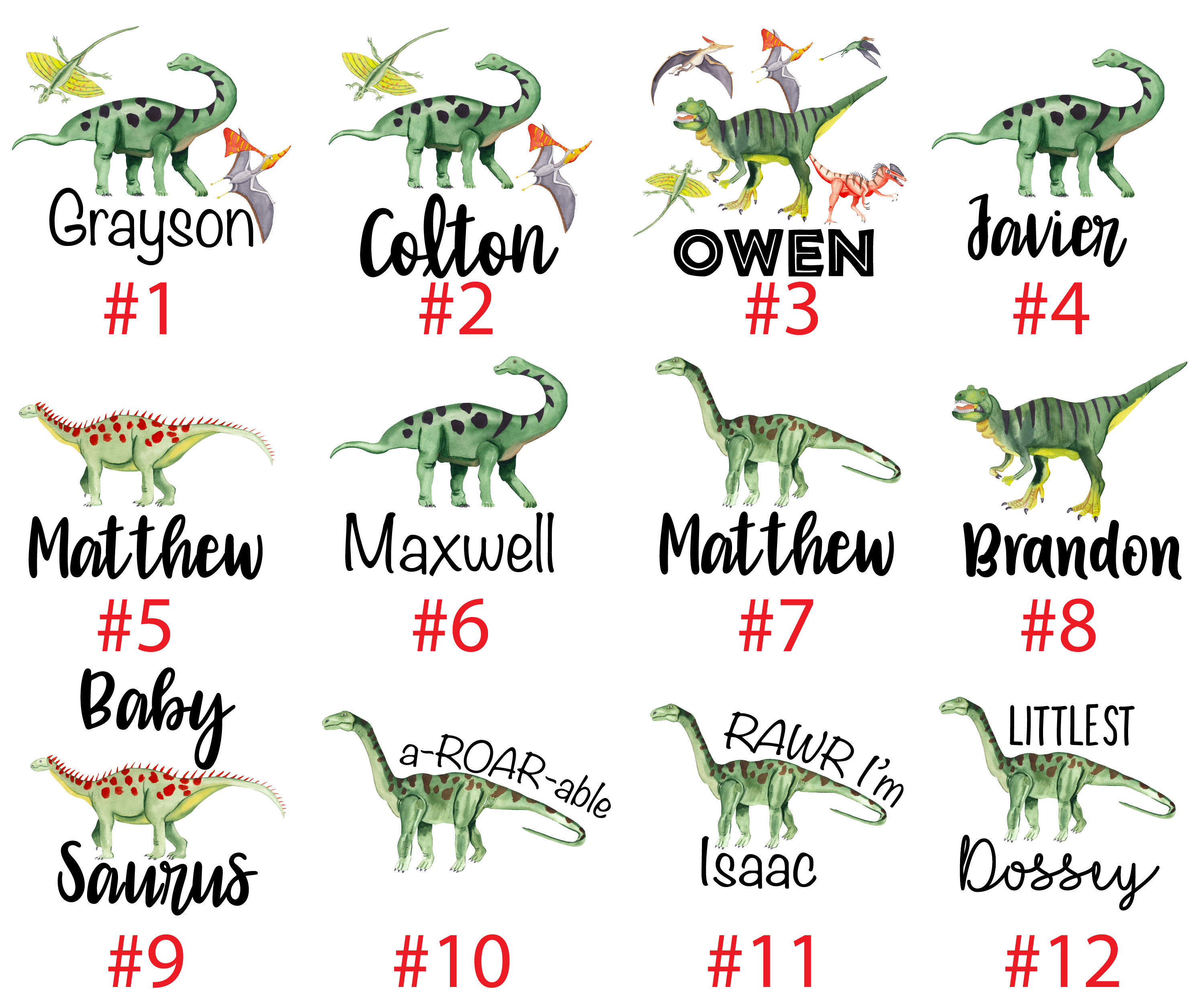 Dinosaur Baby Outfit