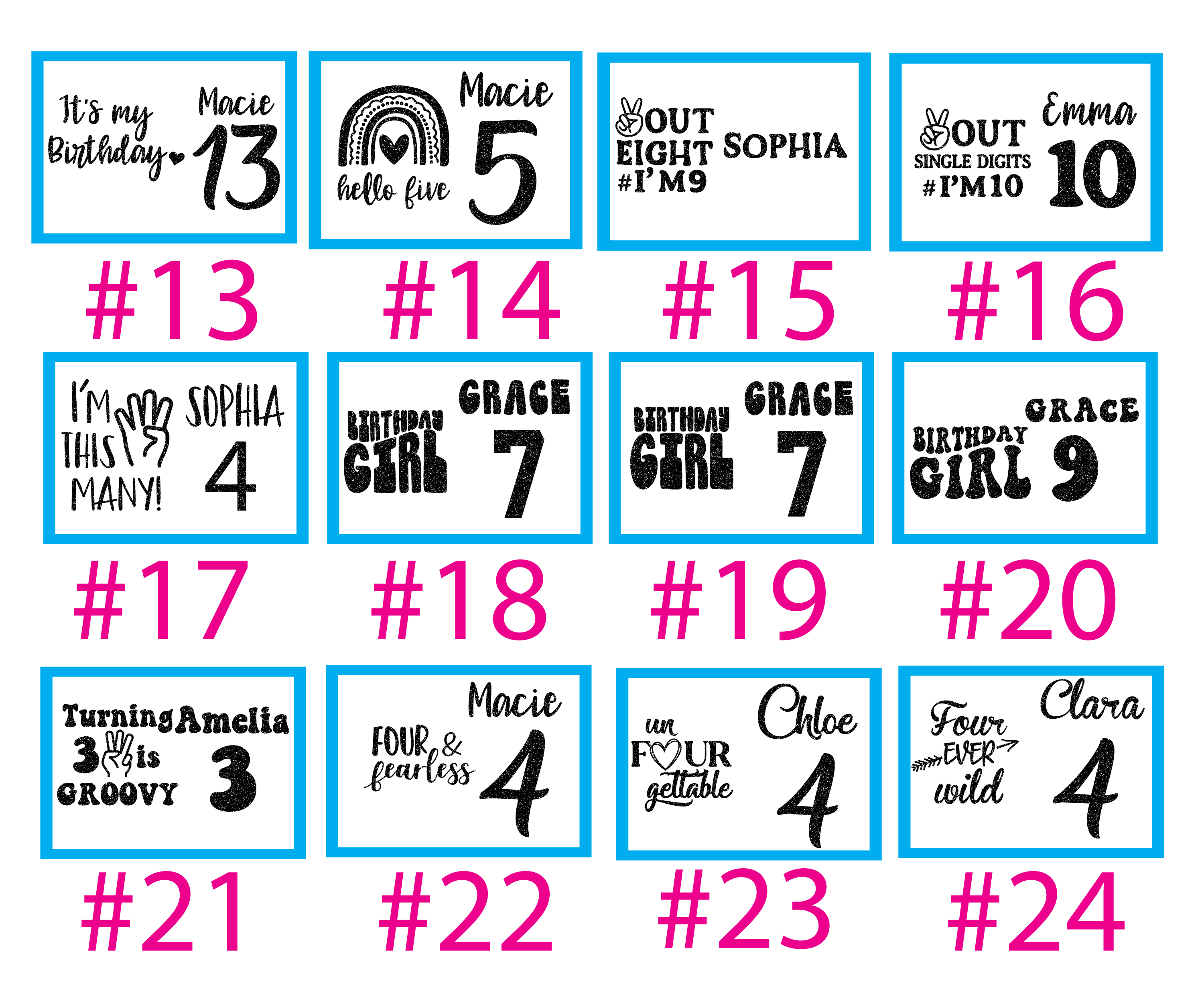 Peace Out Single Digits Customizable Birthday Shirt