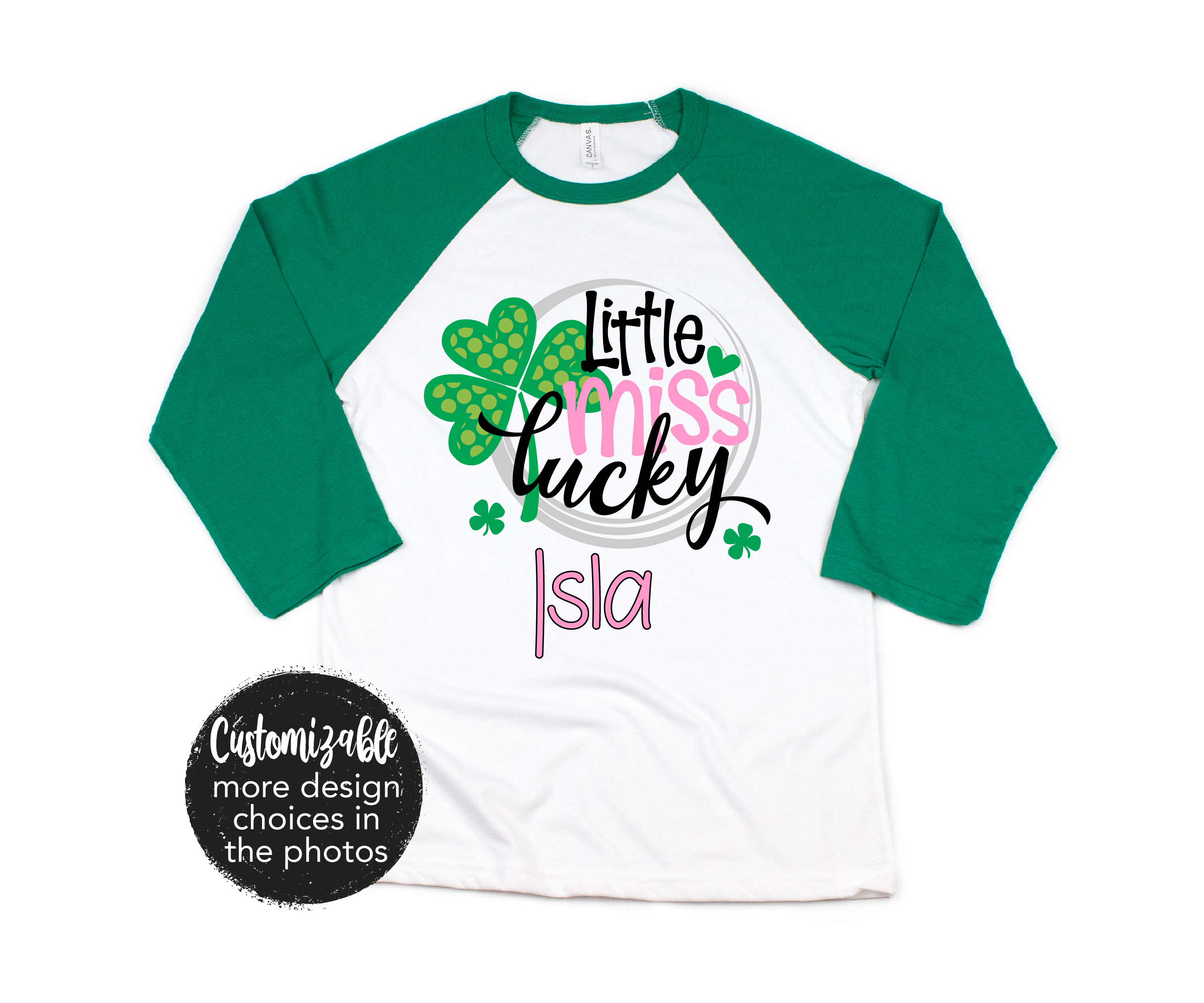 Little Miss Lucky Shirt Infant Toddler Youth St. Patrick's Day Shirt