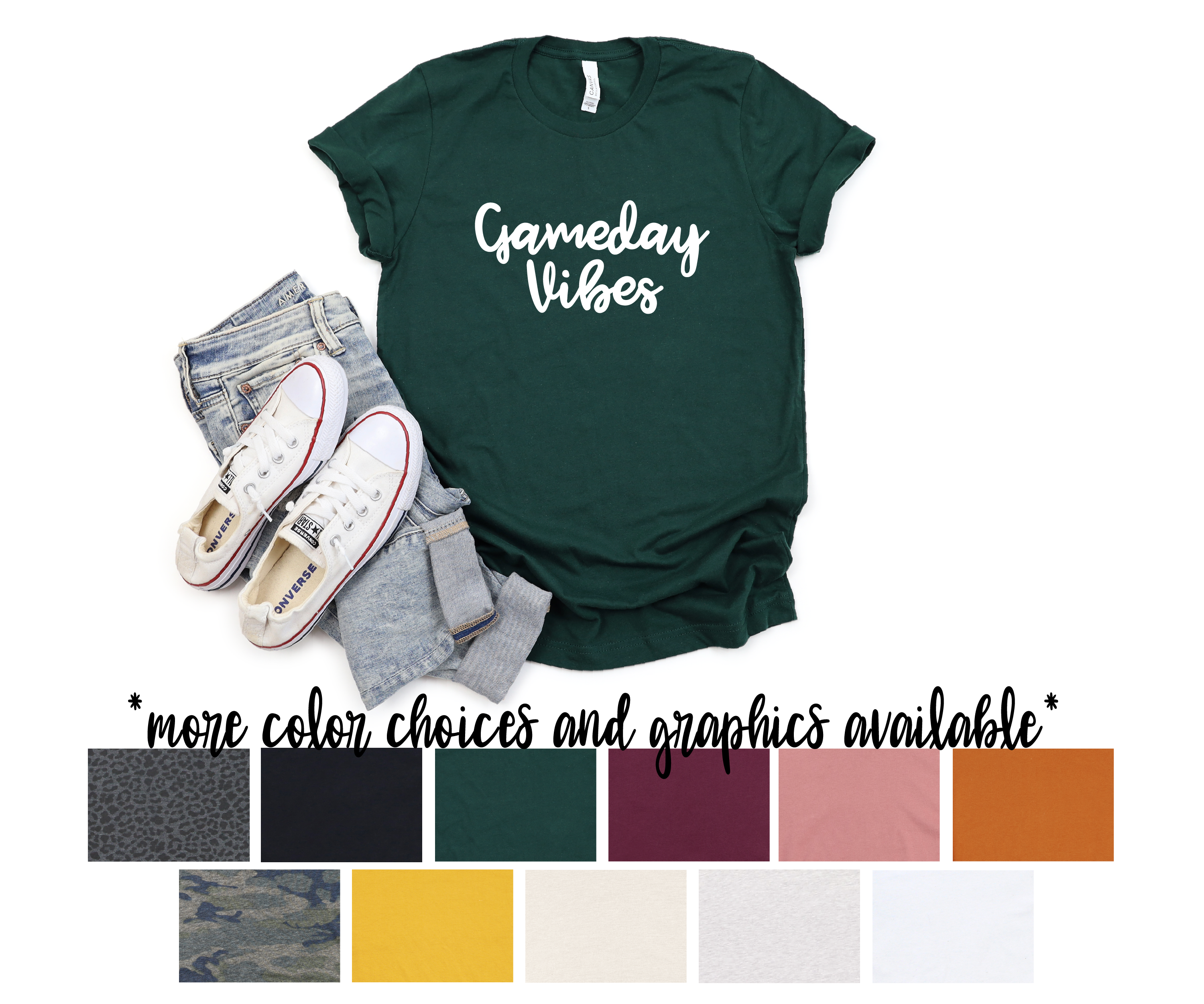Football Mom Solid Shirt - Other Graphics Available