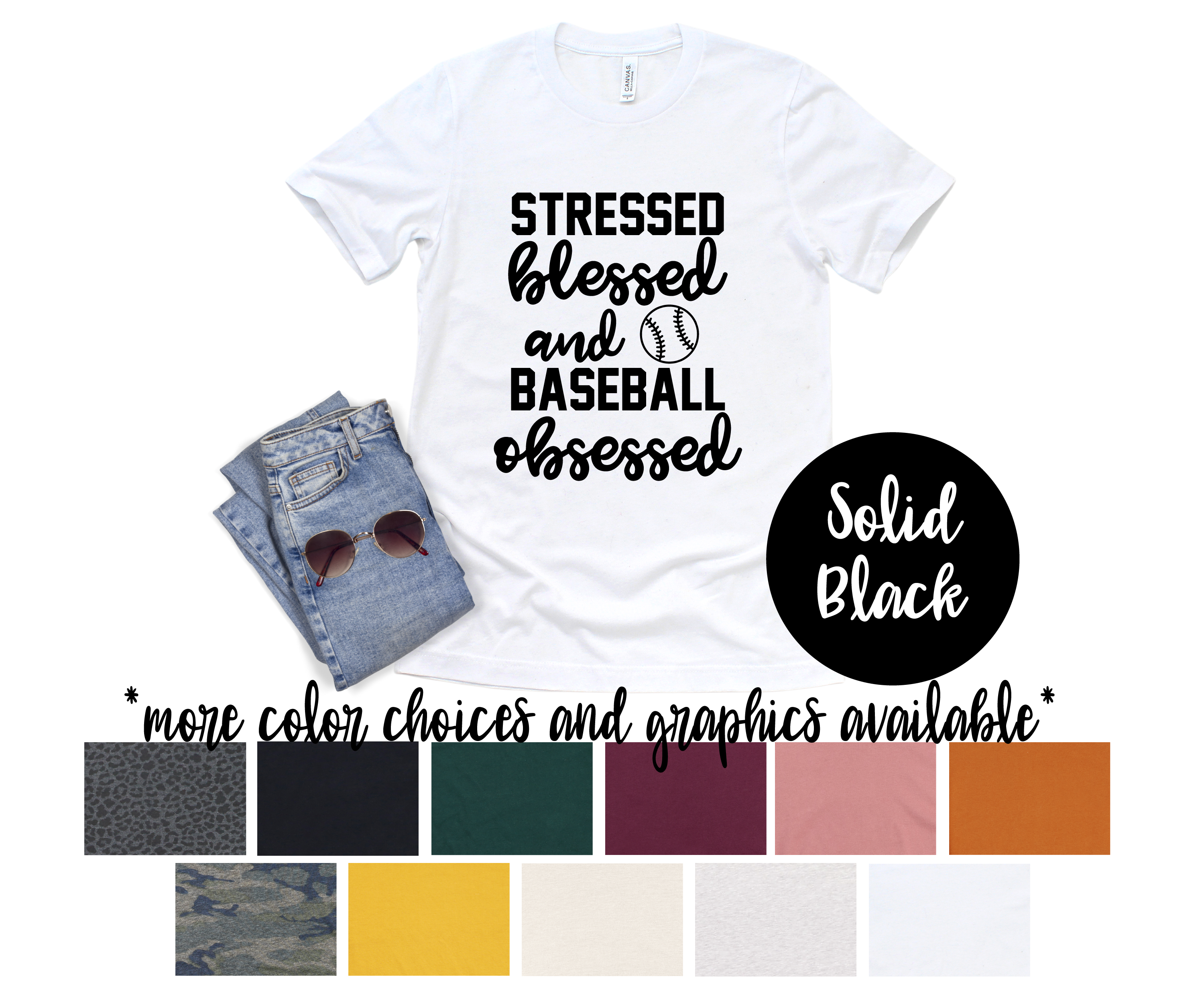 Baseball Solid Shirt