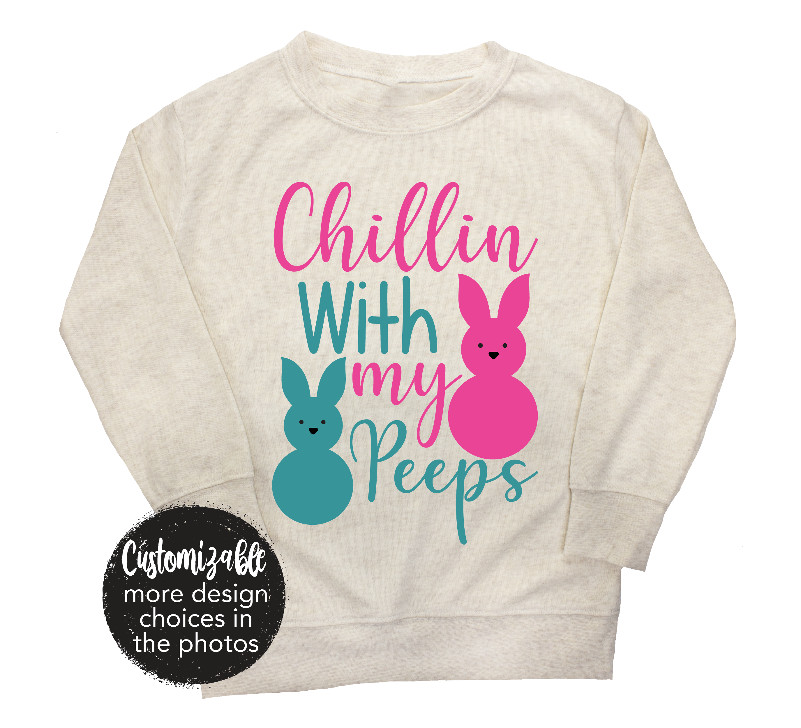 Chillin With My Peeps Easter Shirt Infant Toddler Celebrate Easter Shirt