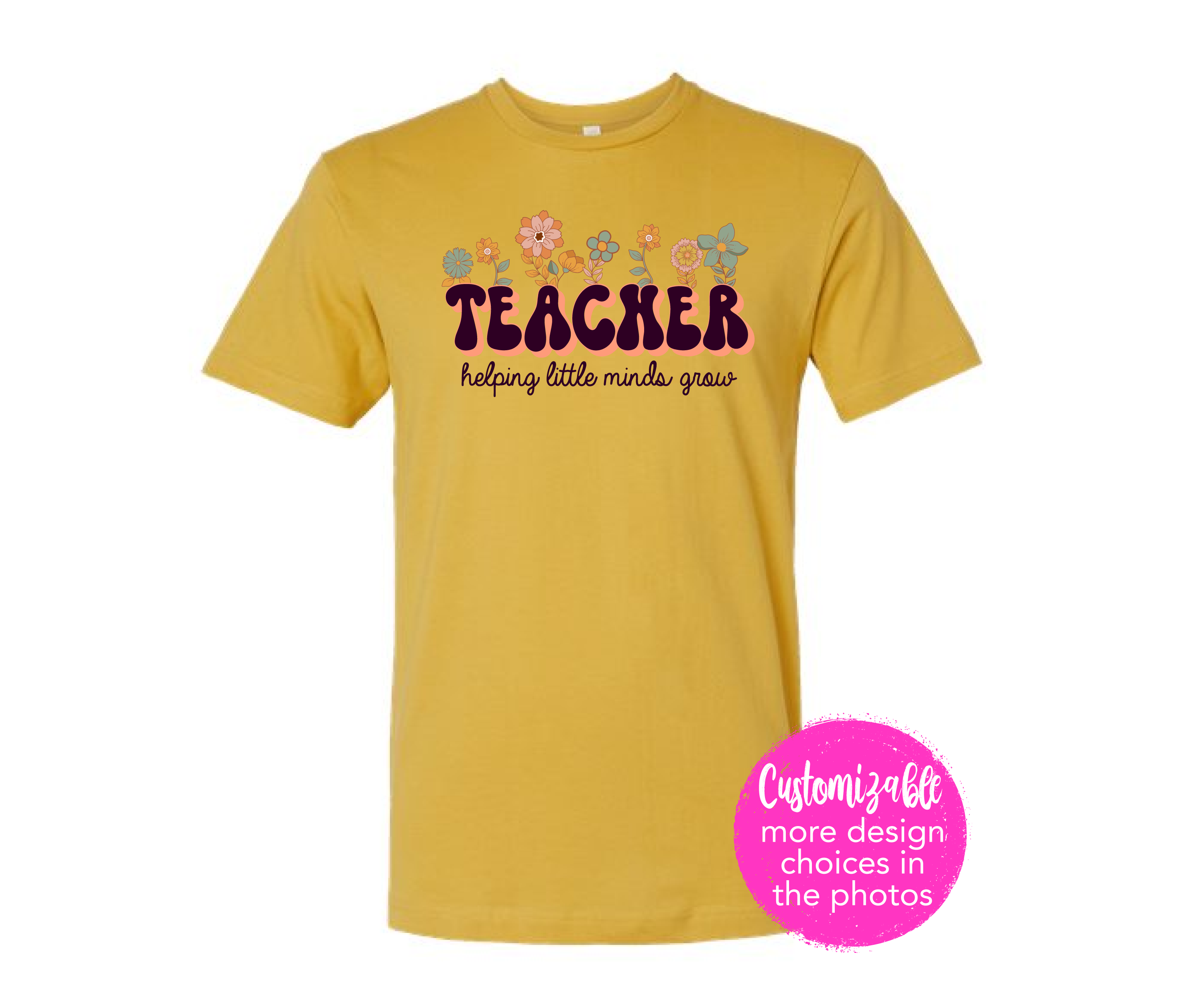 Teacher School Shirt Custom Grade Name Unisex Toddler Youth Adult Tees