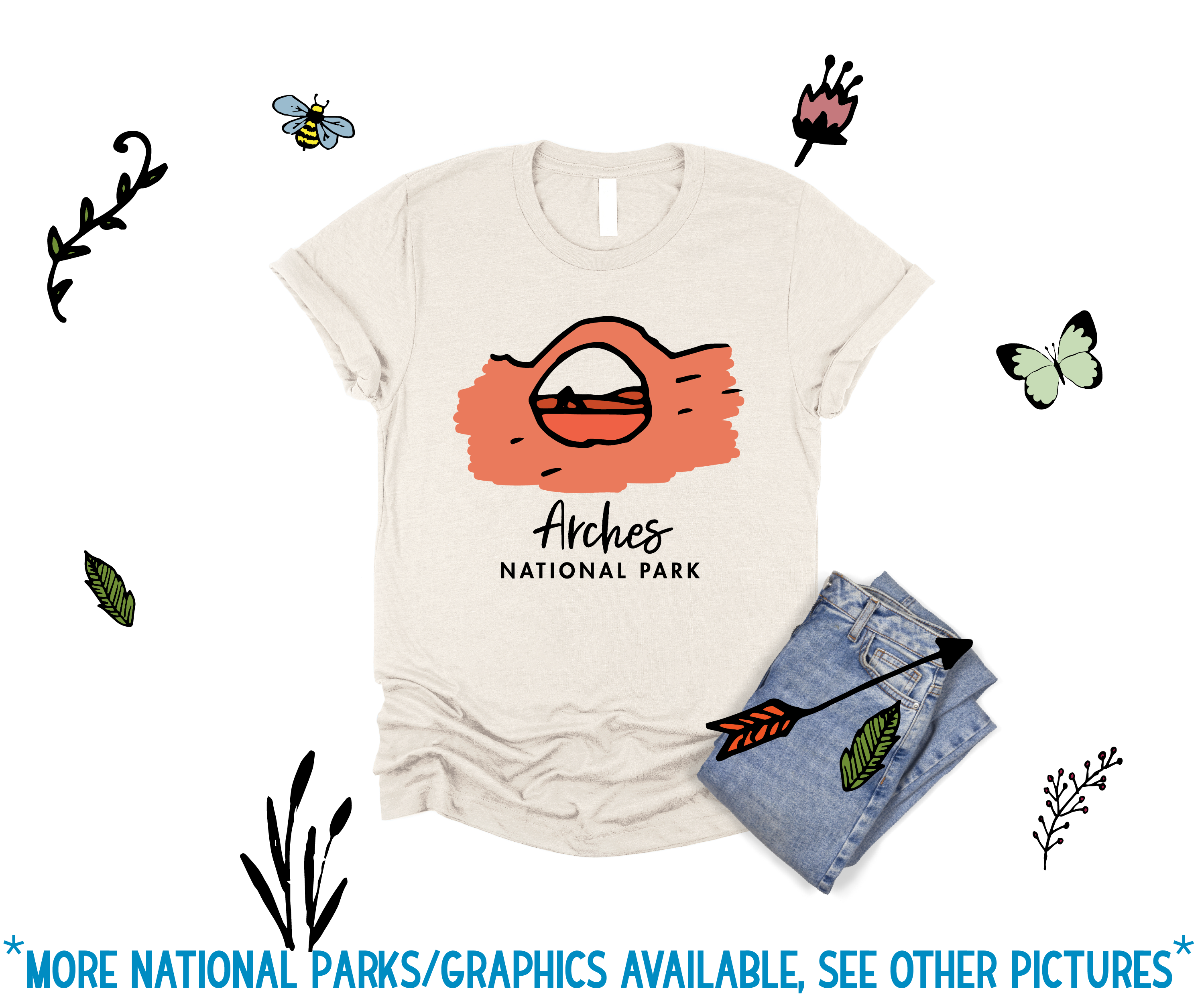 National Park Baby and Toddler Short Outfit