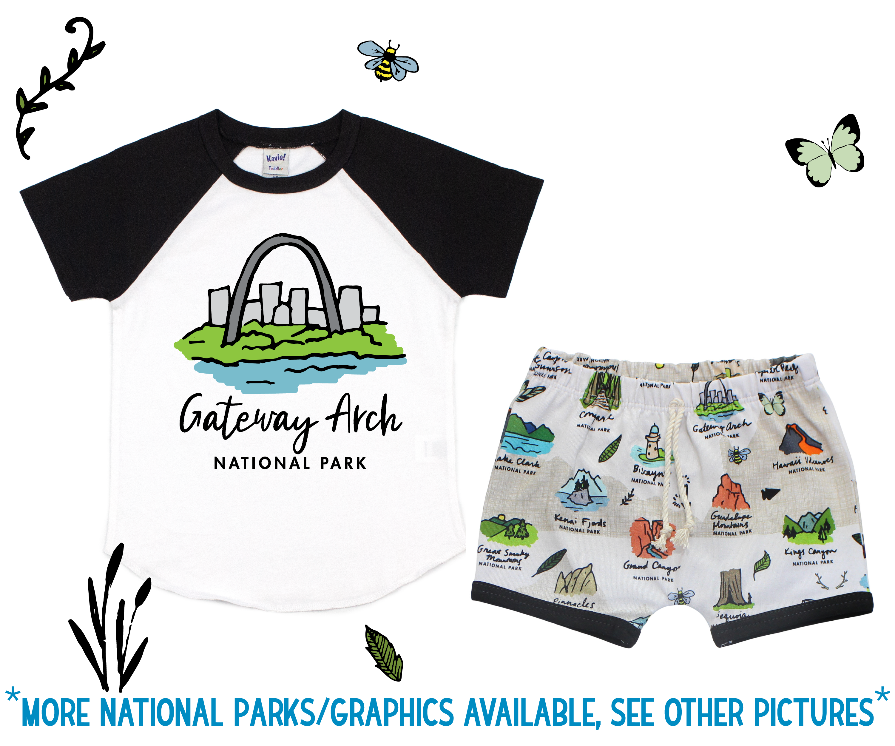 National Park Unisex Short Outfit