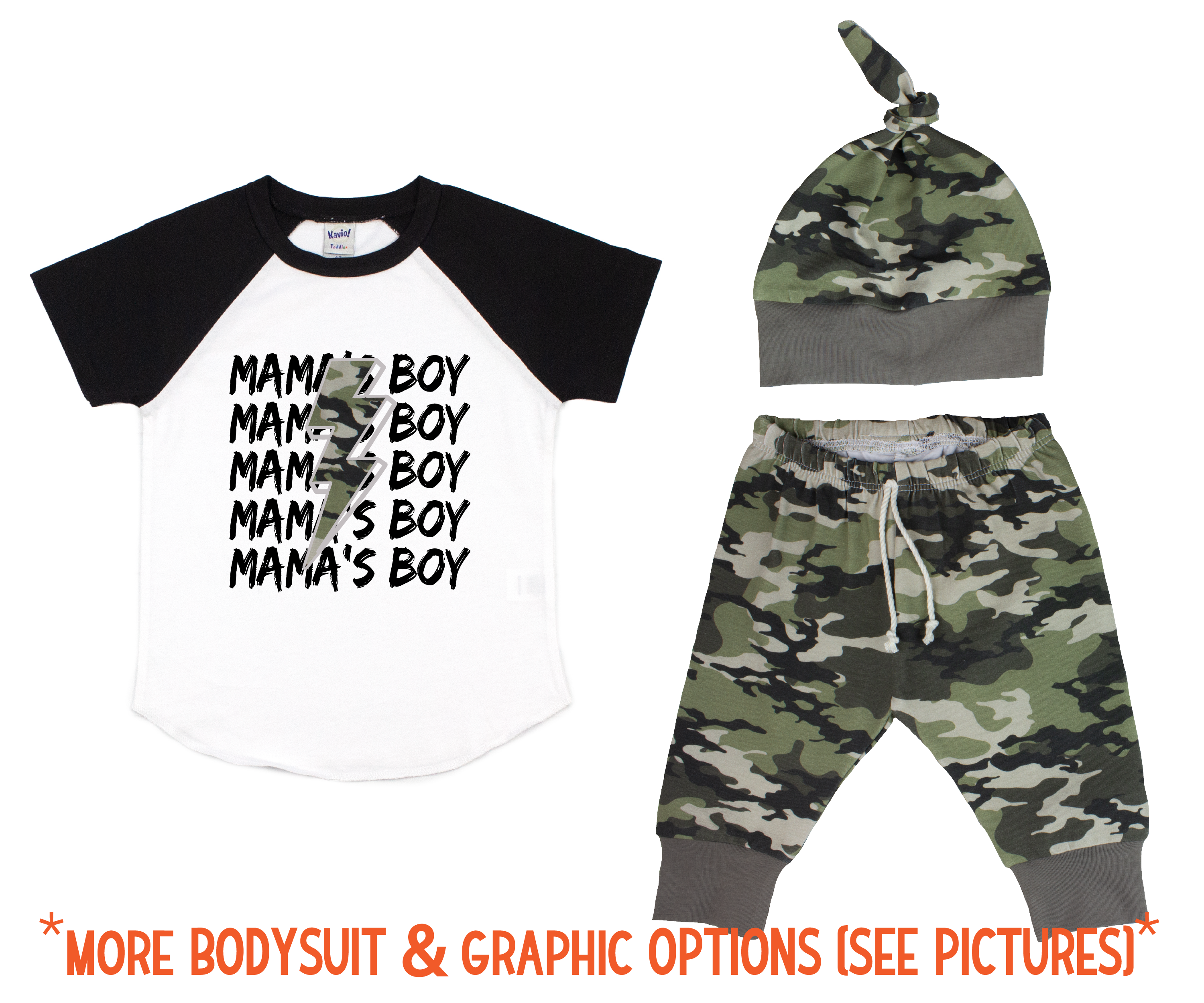 Camo Toddler Boy Outfit
