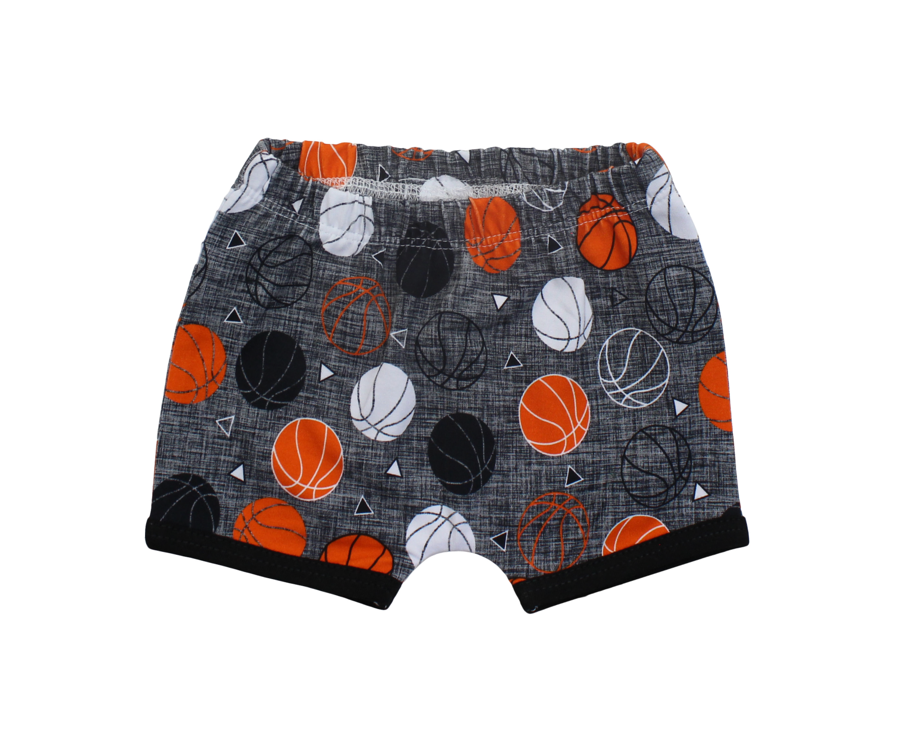Boy Sports Themed Knit Shorts