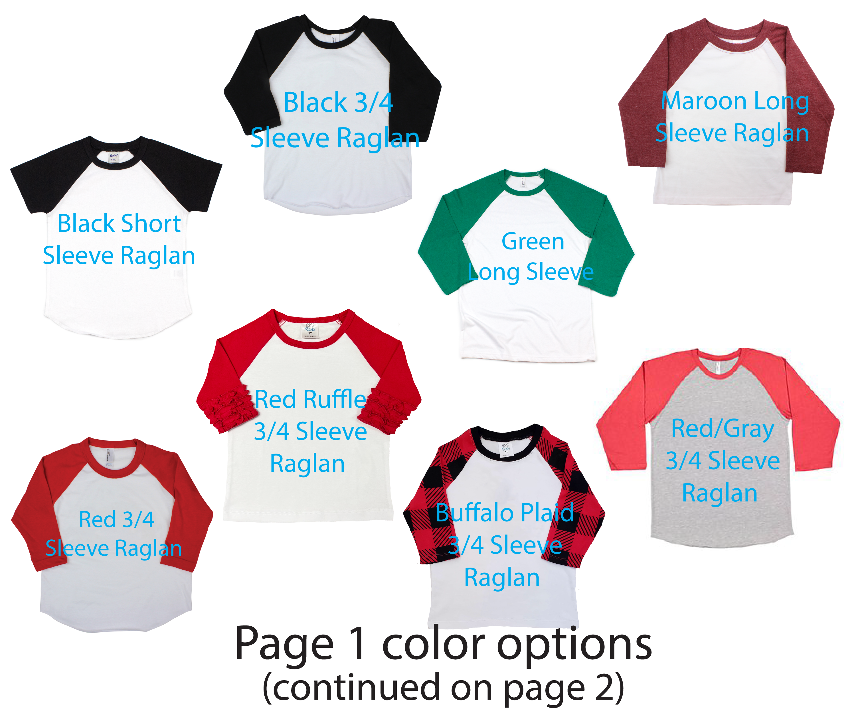 Happy New Year Raglan Shirt Unisex Kid Shirt Infant Toddler Youth