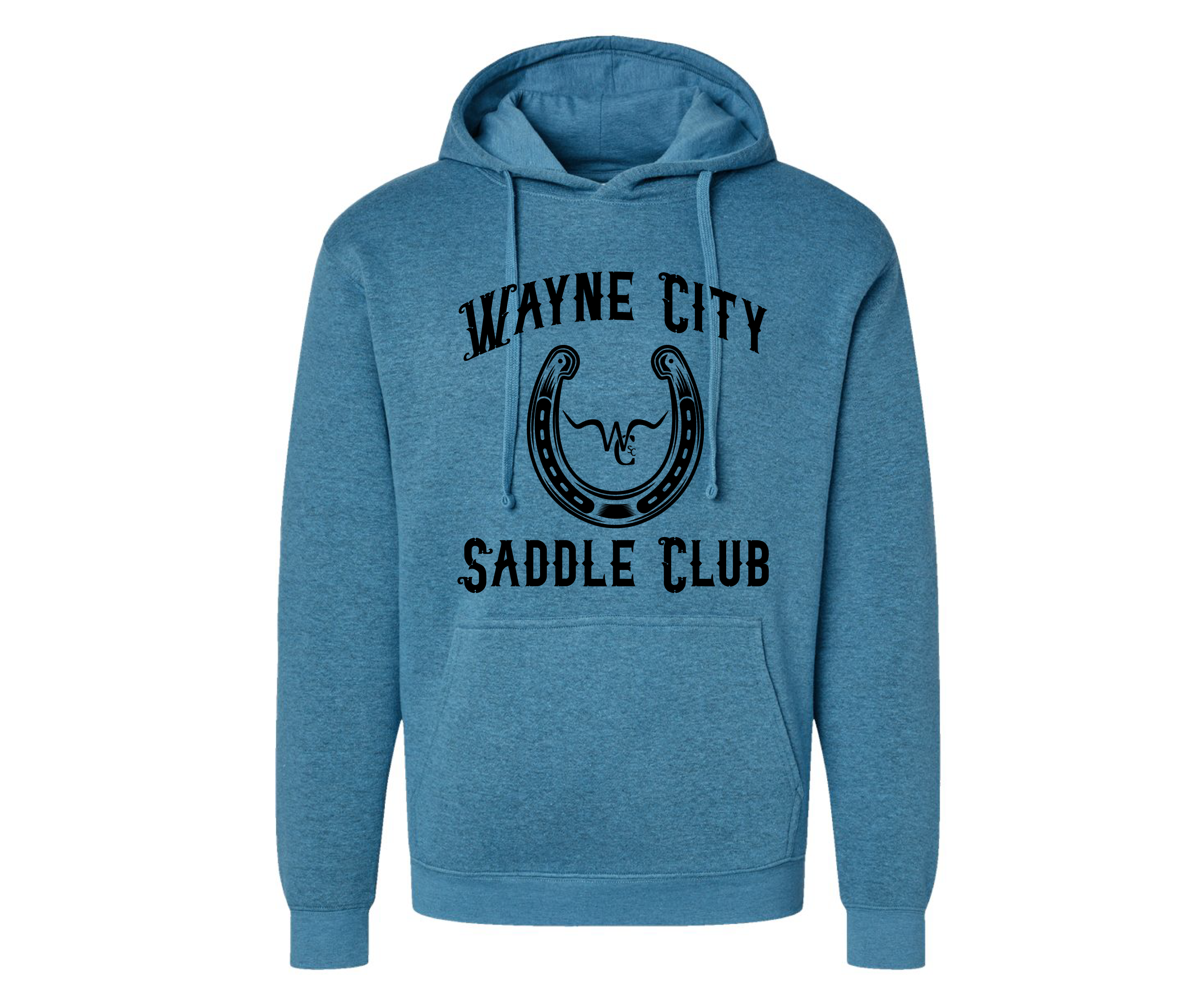 Wayne City Saddle Club Unisex Hooded Sweatshirts