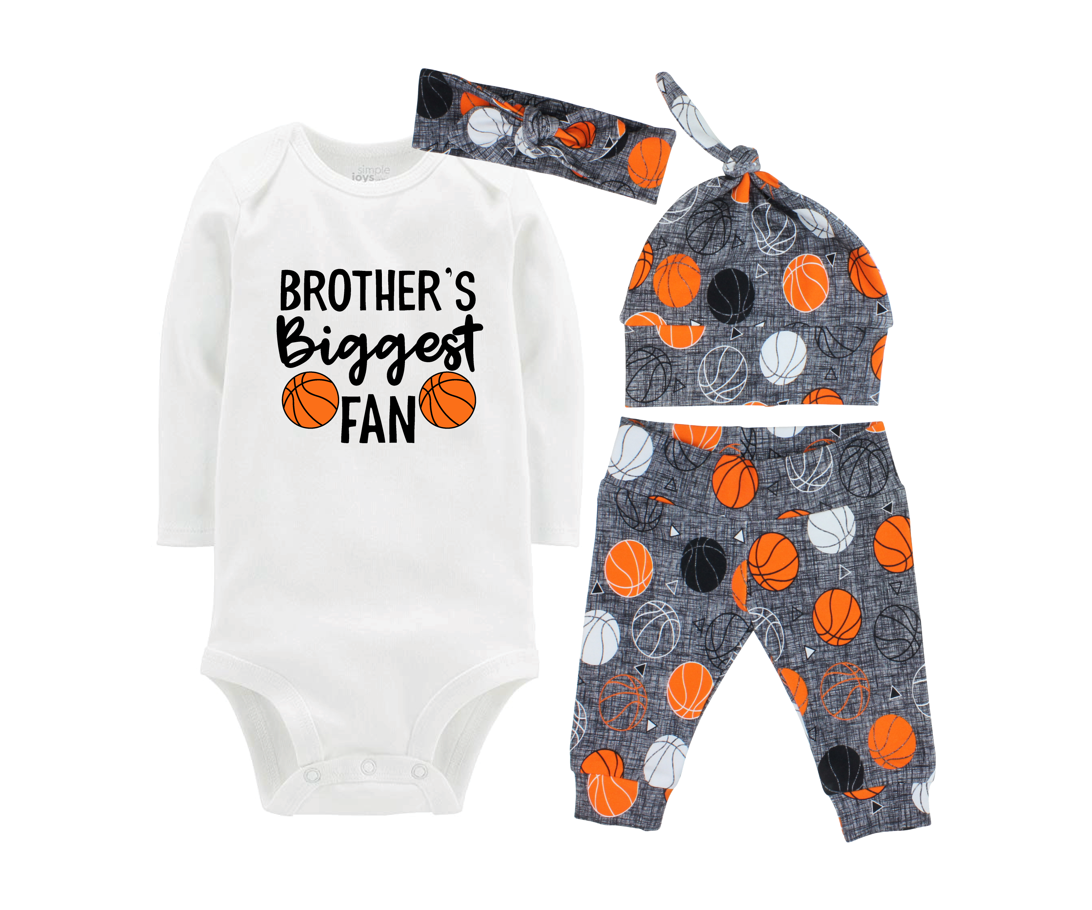 Unisex Basketball Baby Outfit