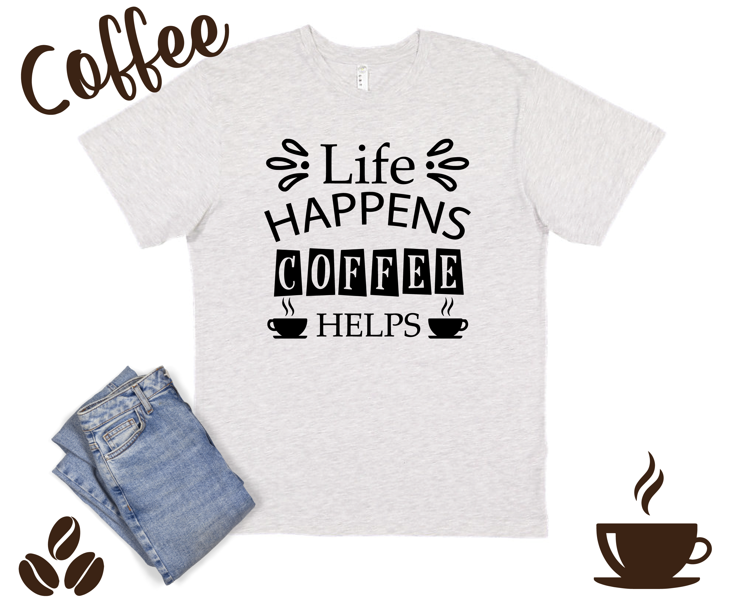 Coffee Lover Printed Shirt