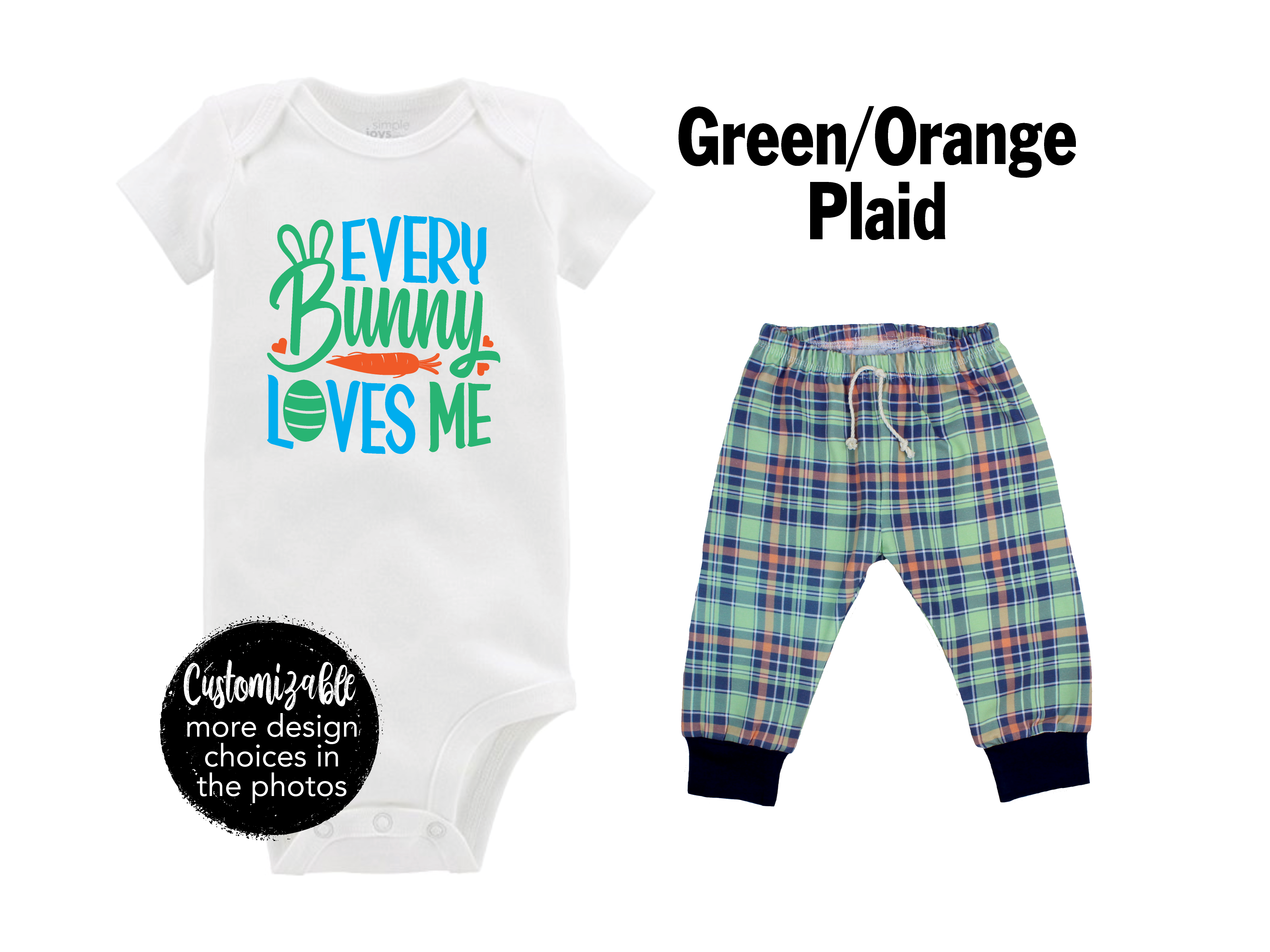 First Easter Boy Outfit Stripe Pant Baby Boy Outfit