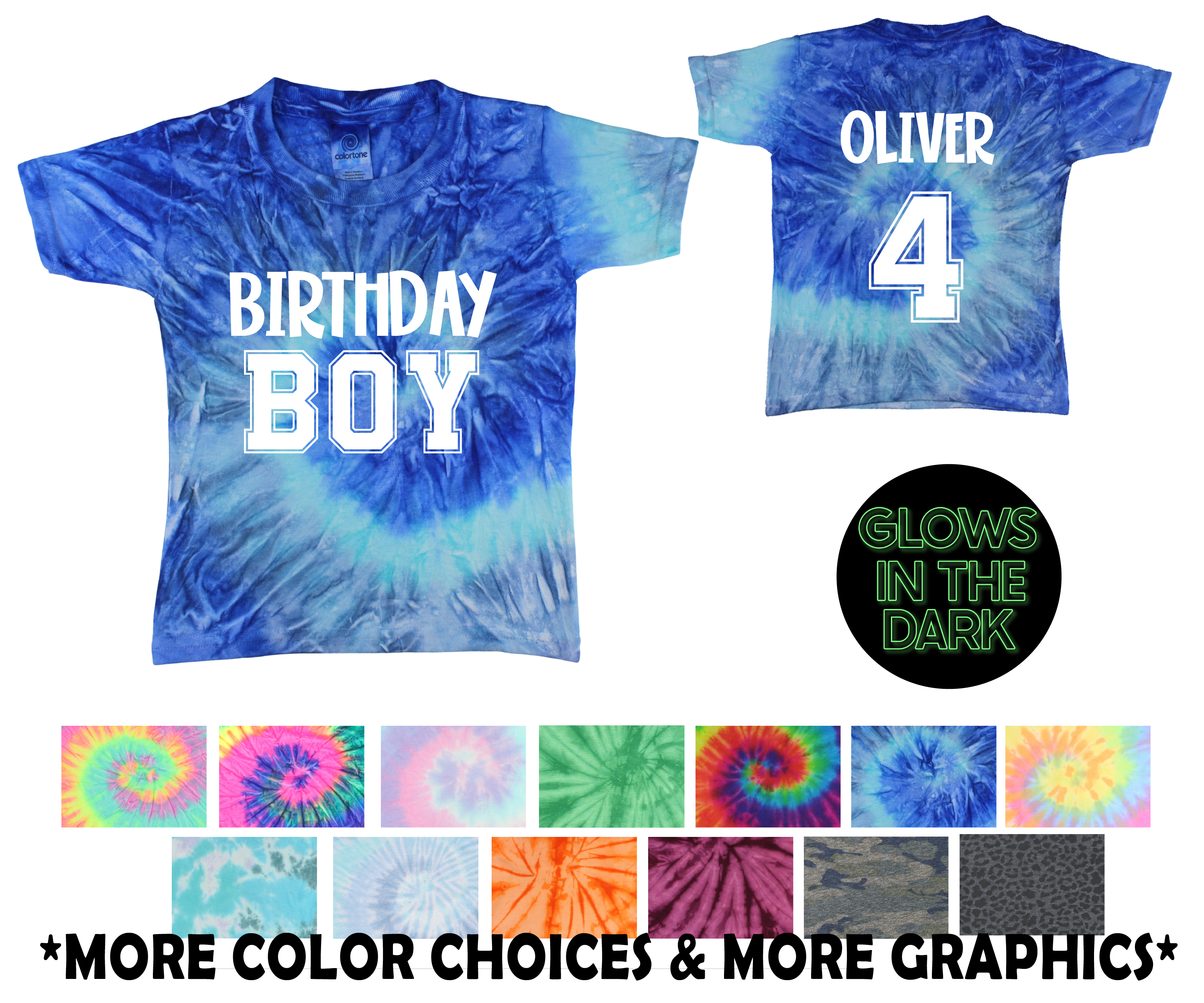Customizable Birthday Boy Shirt