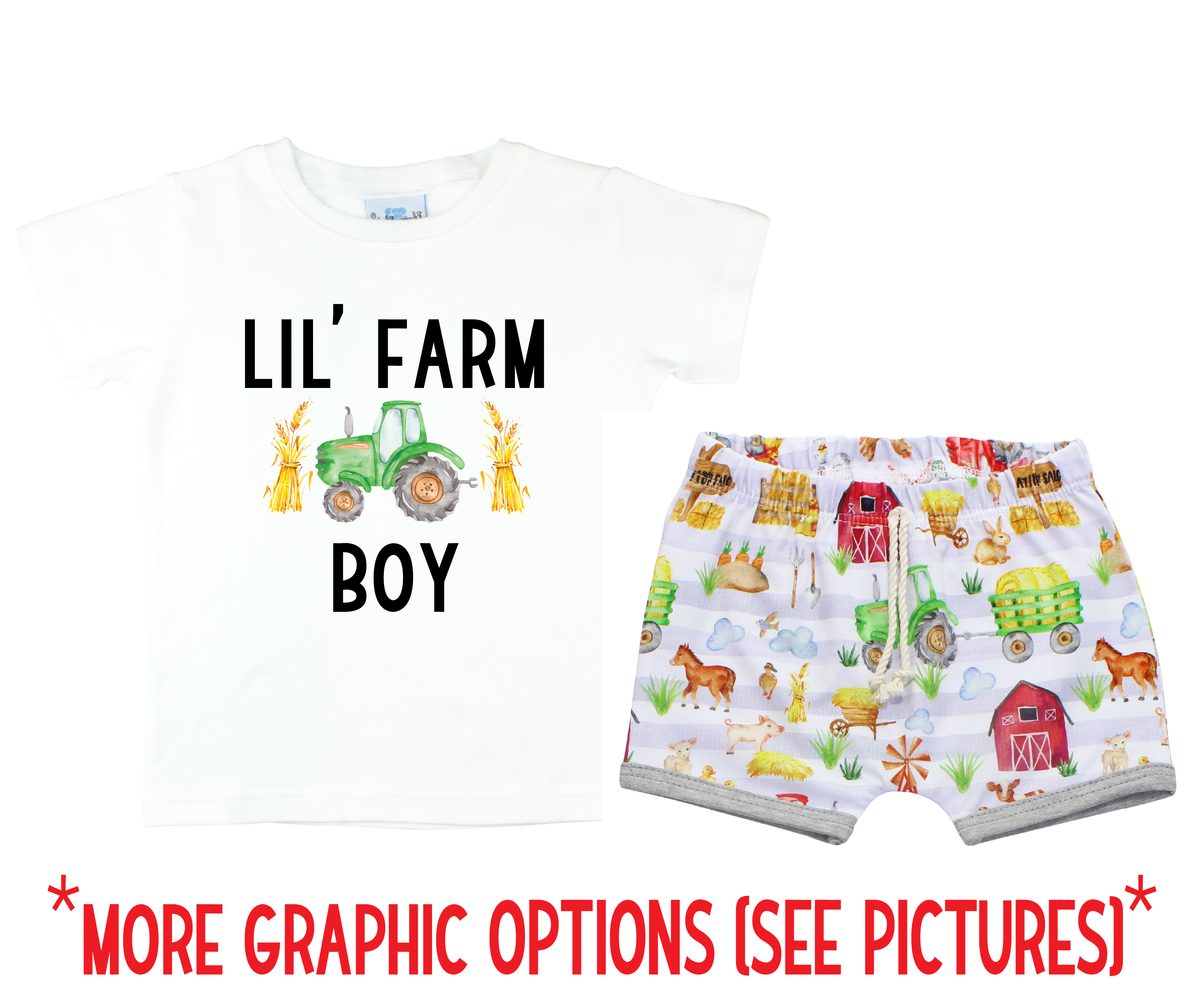 Farm Boy Short Outfit