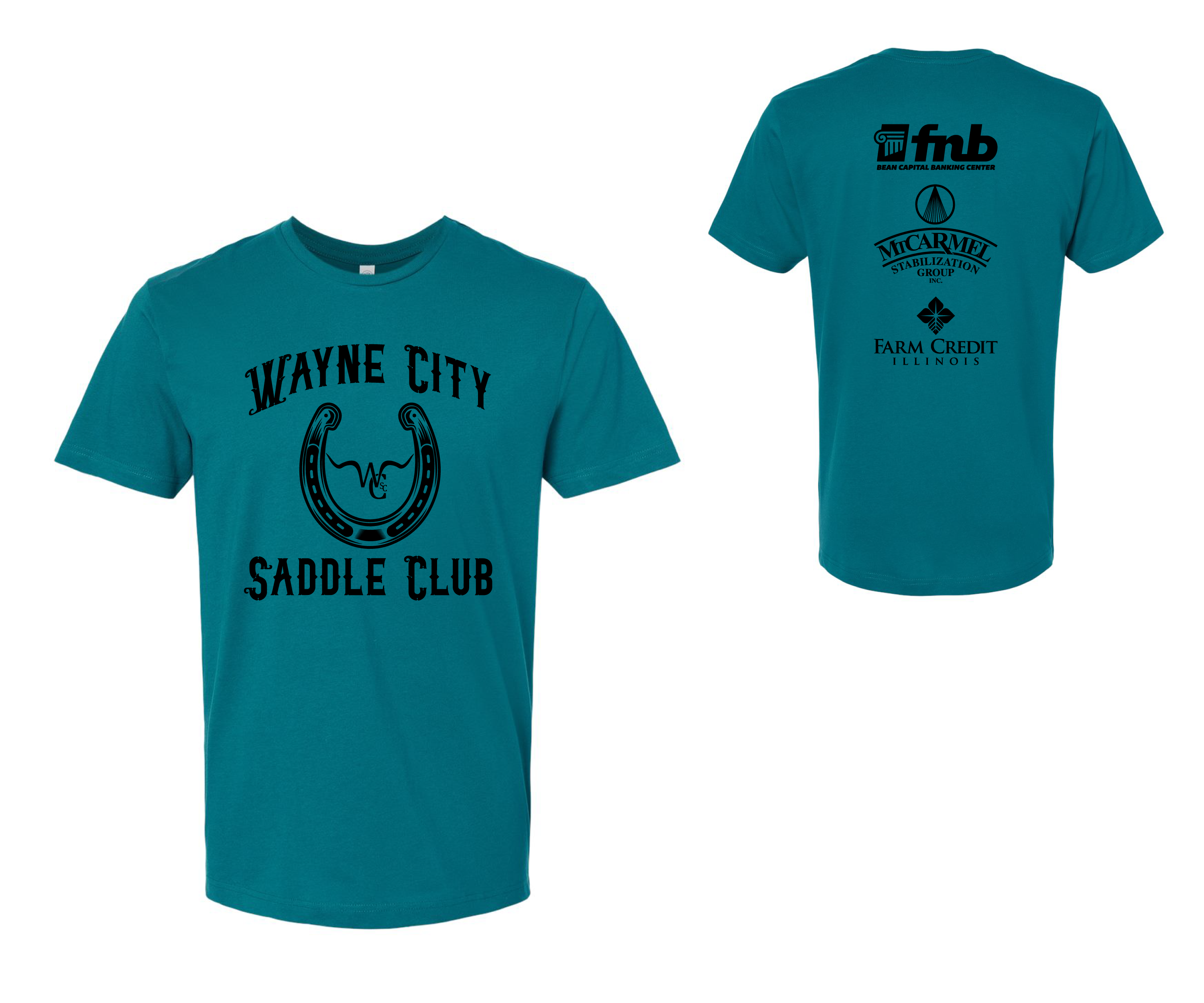 Wayne City Saddle Club Sponsor Rodeo Unisex T-Shirts