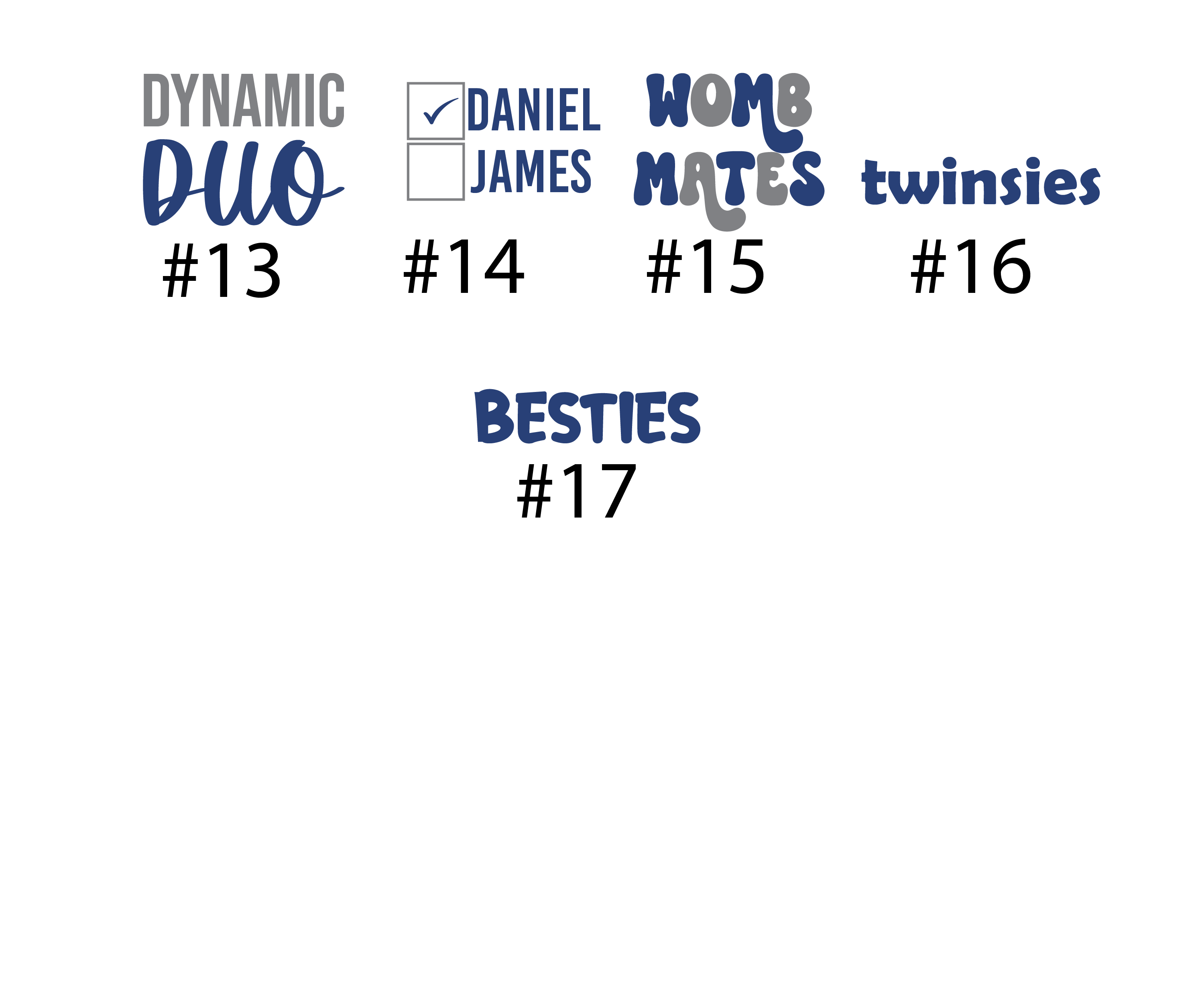 Dynamic Duo Twin Boy Blue Stripes Outfit Oldest Youngest Friends Forever Baby Coming Home Outfit