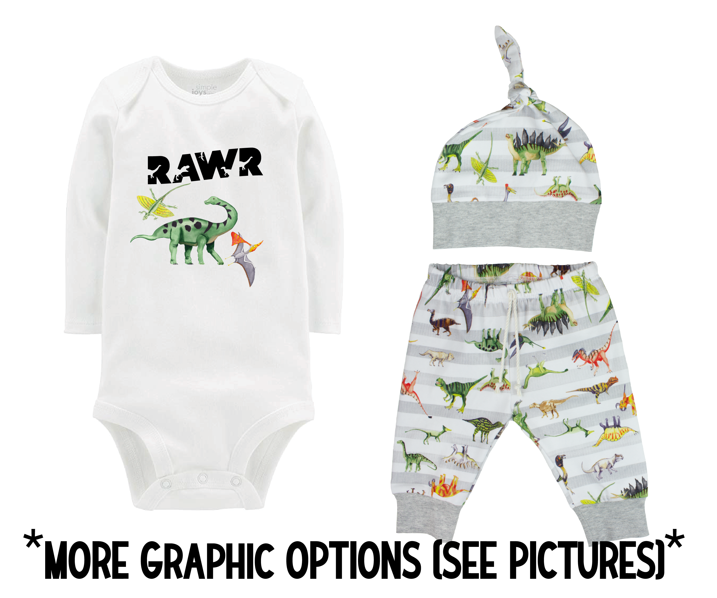 Dinosaur Baby Outfit