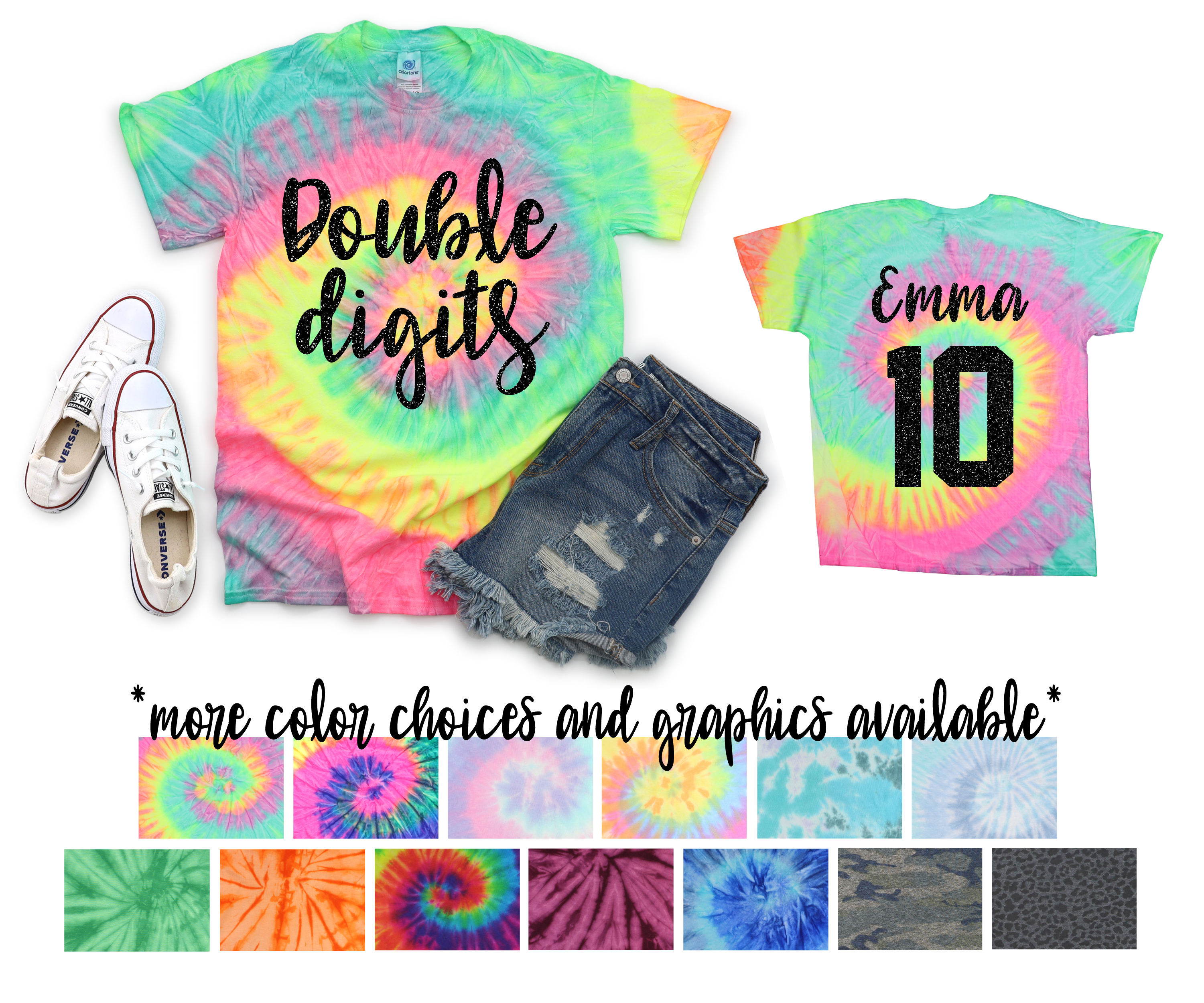 Peace Out Single Digits Customizable Birthday Shirt