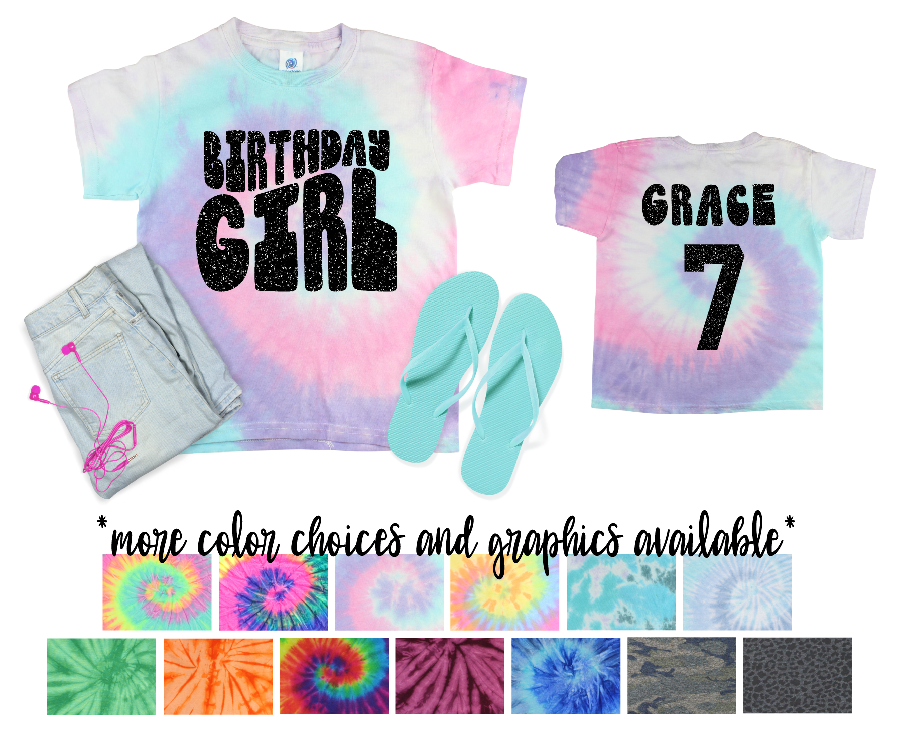 Customizable Birthday Girl Shirt
